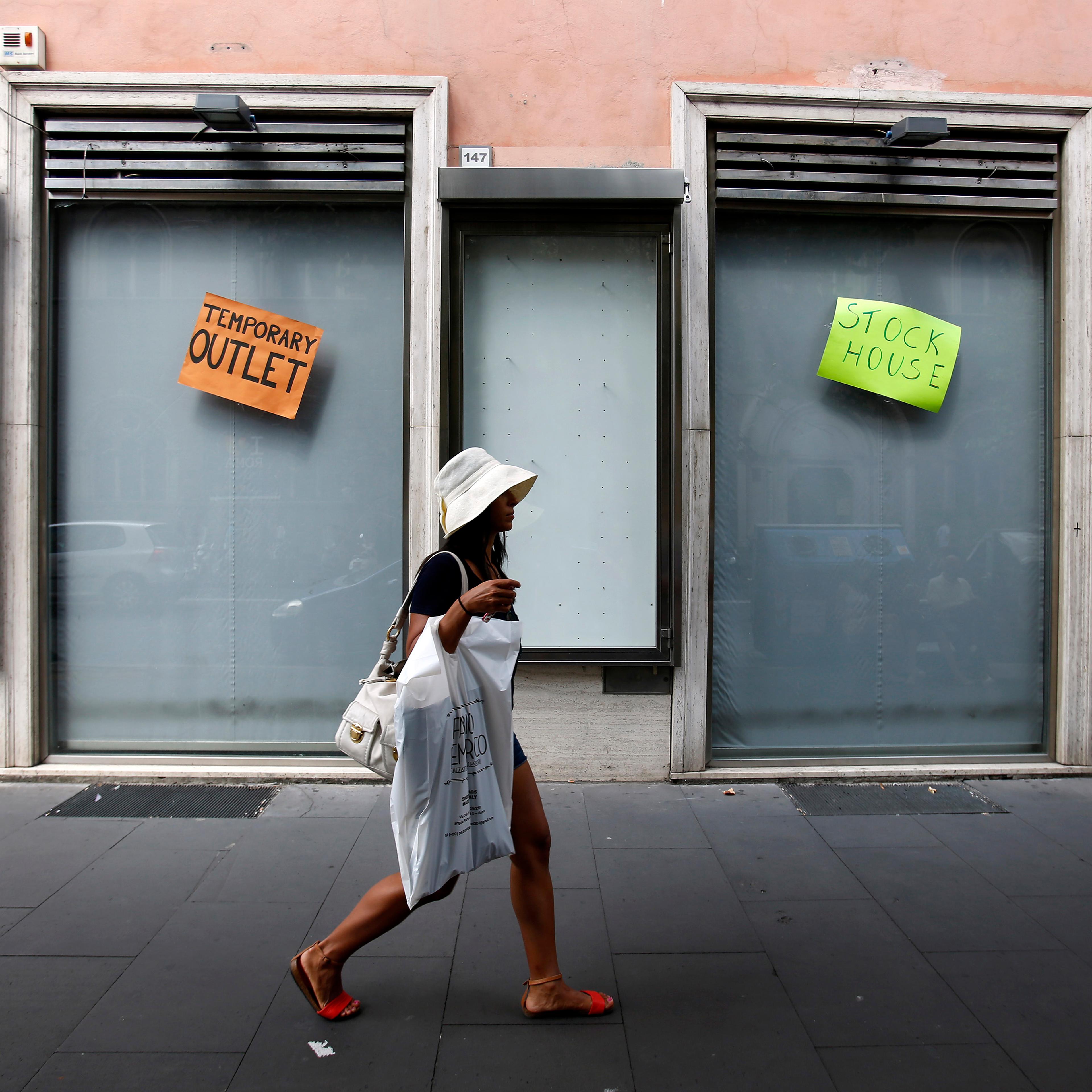 Rome As Italy Returns To Recession In Second-Quarter