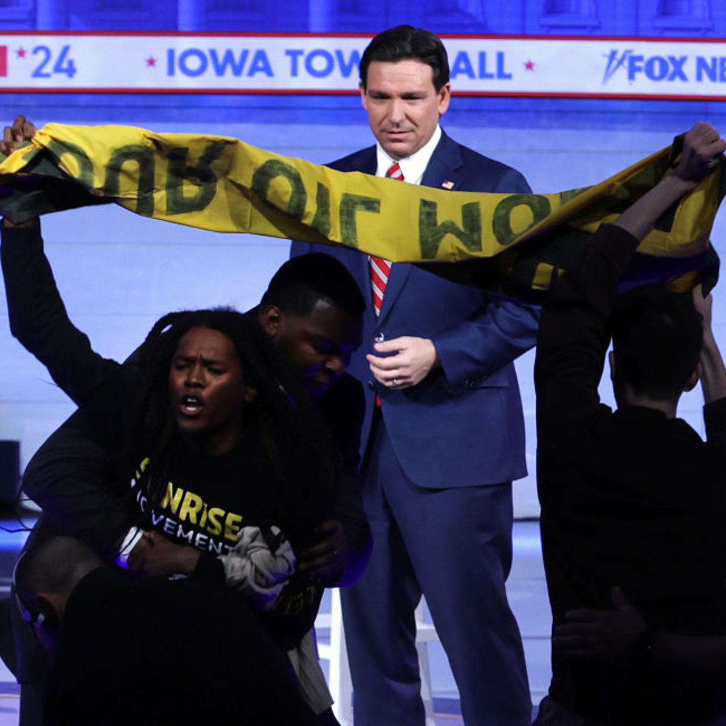 Fox News Hosts Town Hall With GOP Presidential Candidate Florida Gov. Ron DeSantis In Des Moines, Iowa