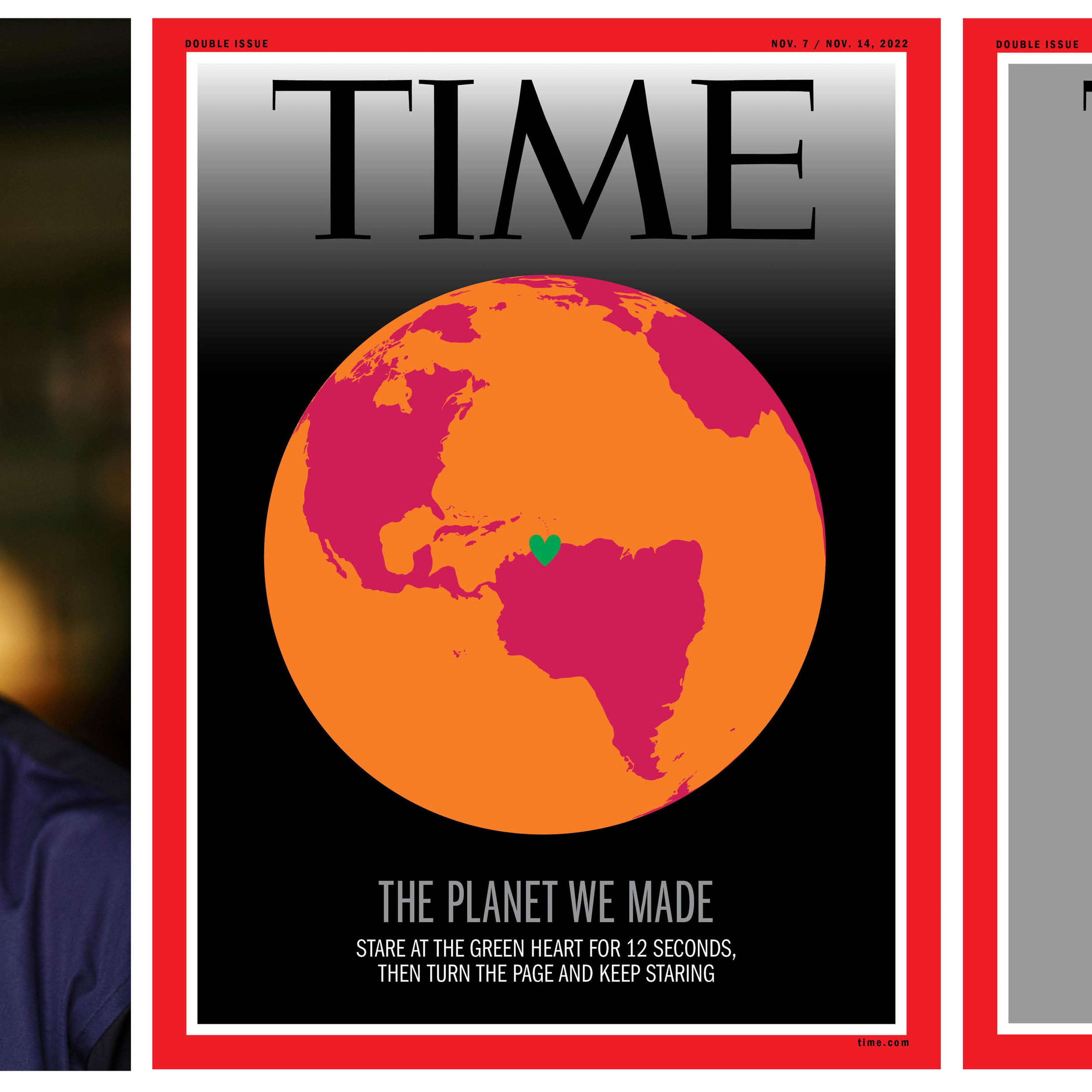 Climate Change Olafur Eliasson Time Magazine cover