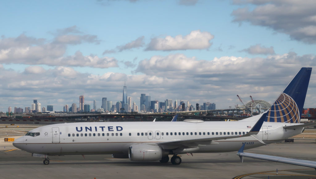 Airplanes at Newark Liberty Airport