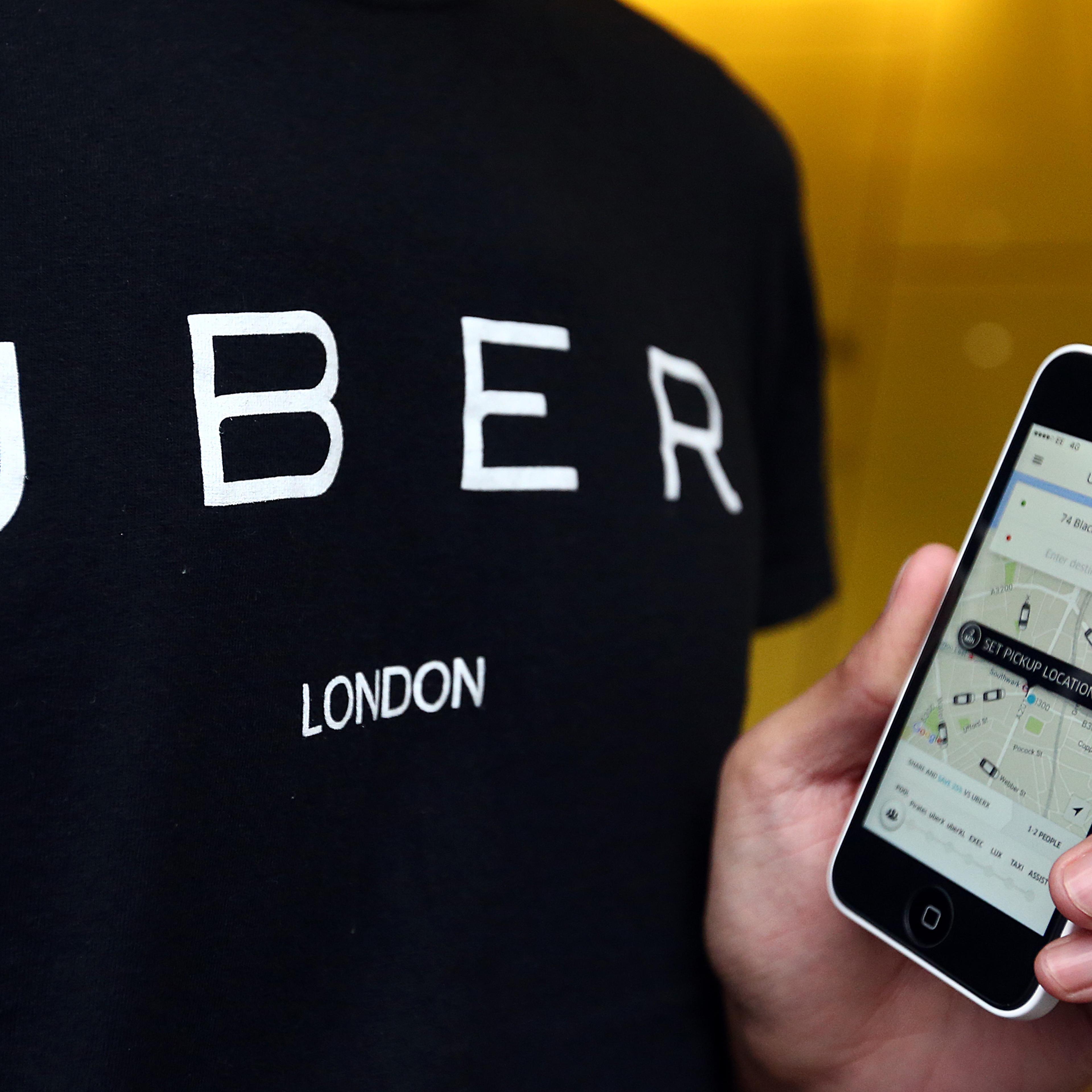 Uber Drivers Present Petition To Transport For London