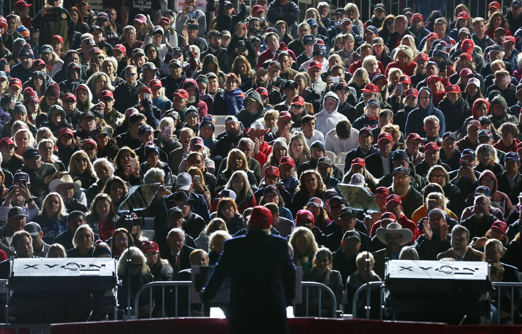 Former President Donald Trump Holds Rally In Florence, Arizona