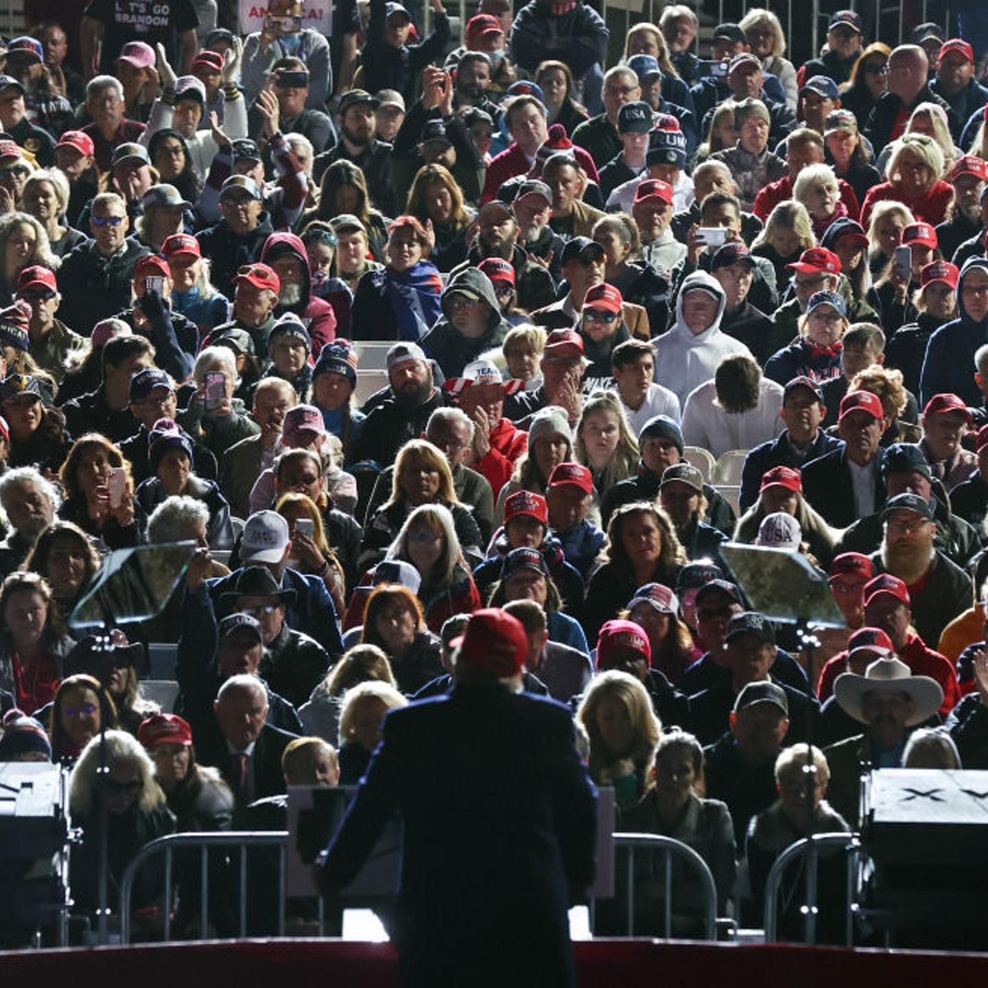 Former President Donald Trump Holds Rally In Florence, Arizona