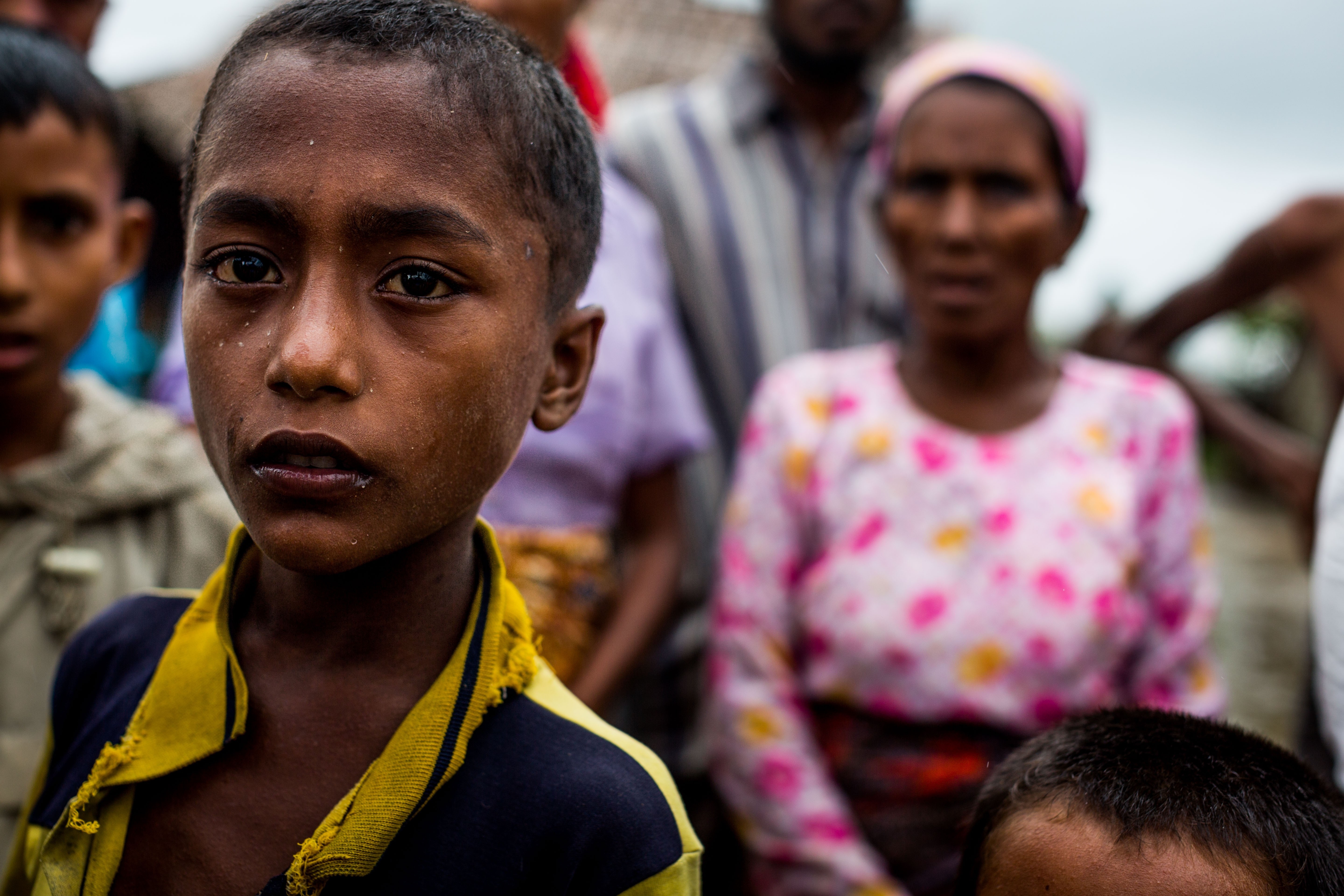 Stateless Rohingya in Sittwe IDP Camps