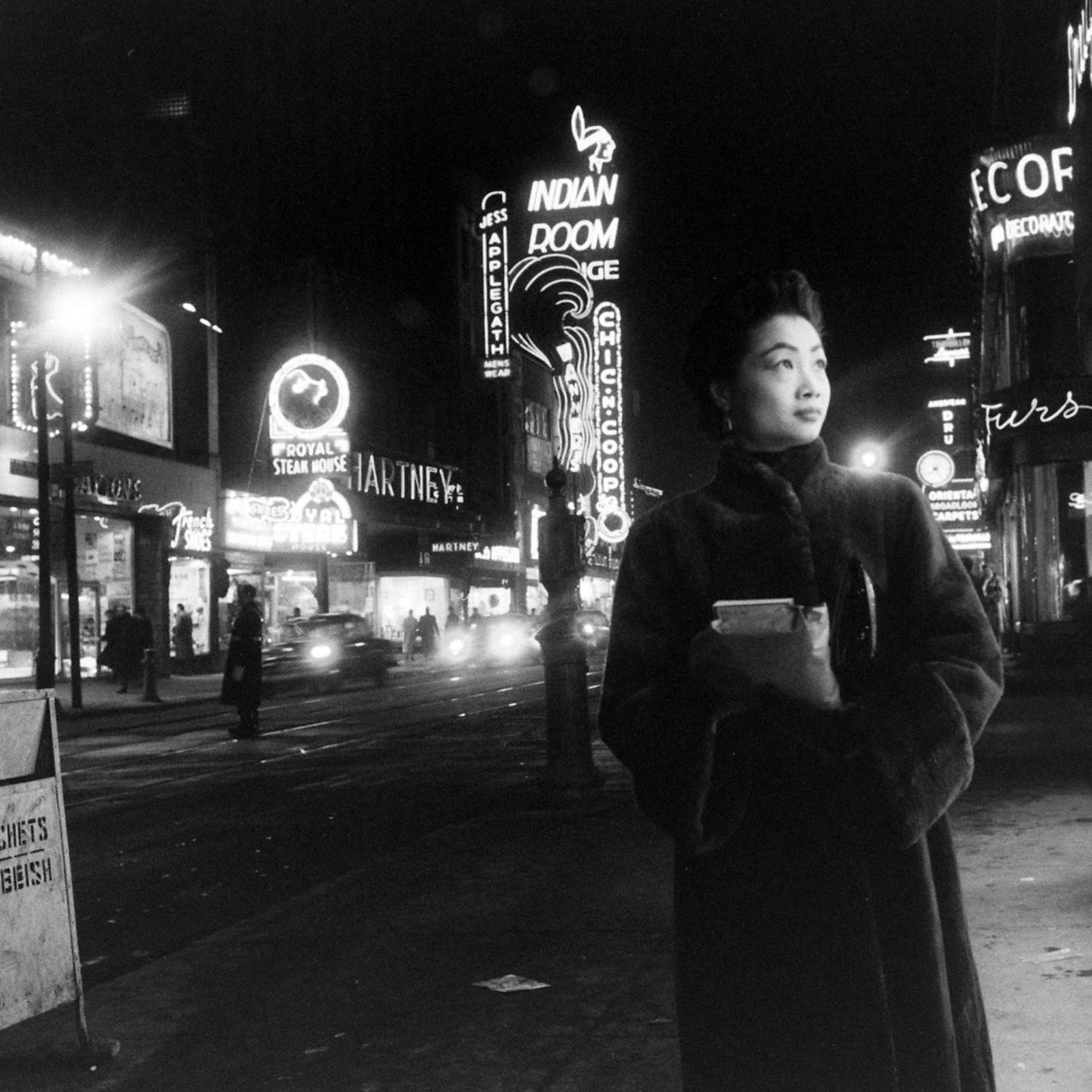 Grace Li in Montreal, Canada, 1956.