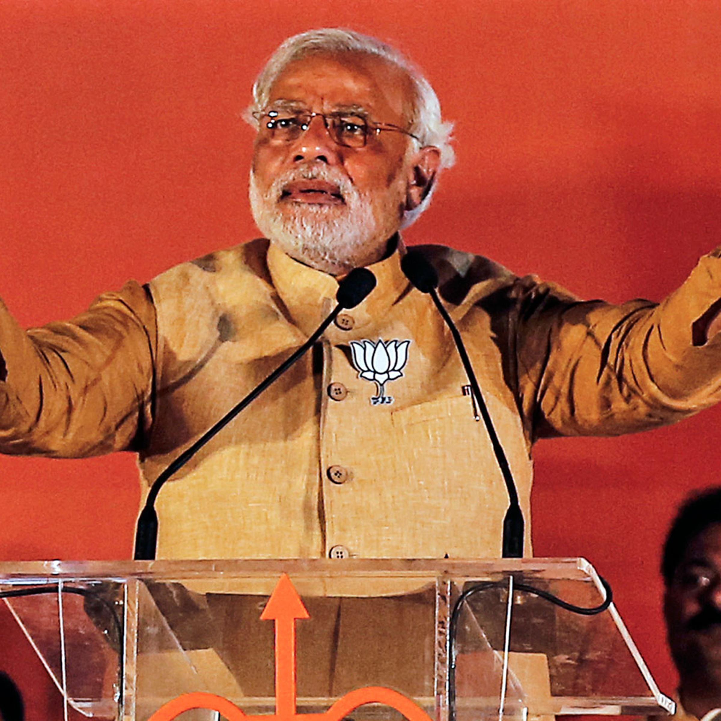 Hindu nationalist Narendra Modi
