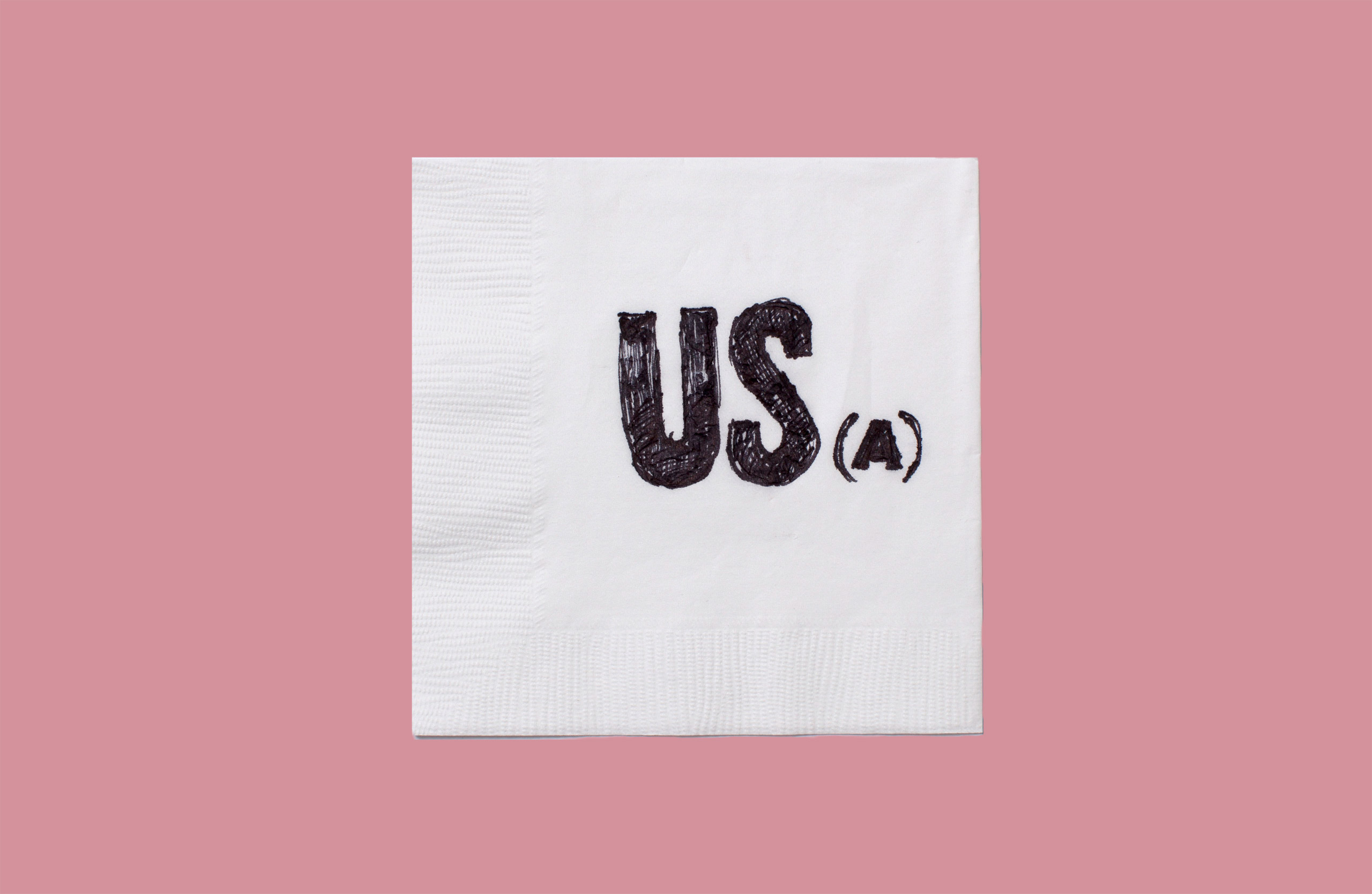 Question Everything America Logo Paula Scher