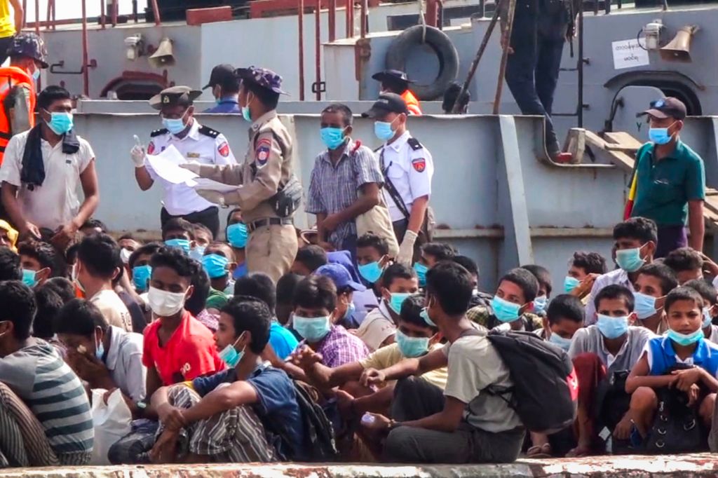 MYANMAR-HEALTH-VIRUS-PRISONERS-ROHINGYA