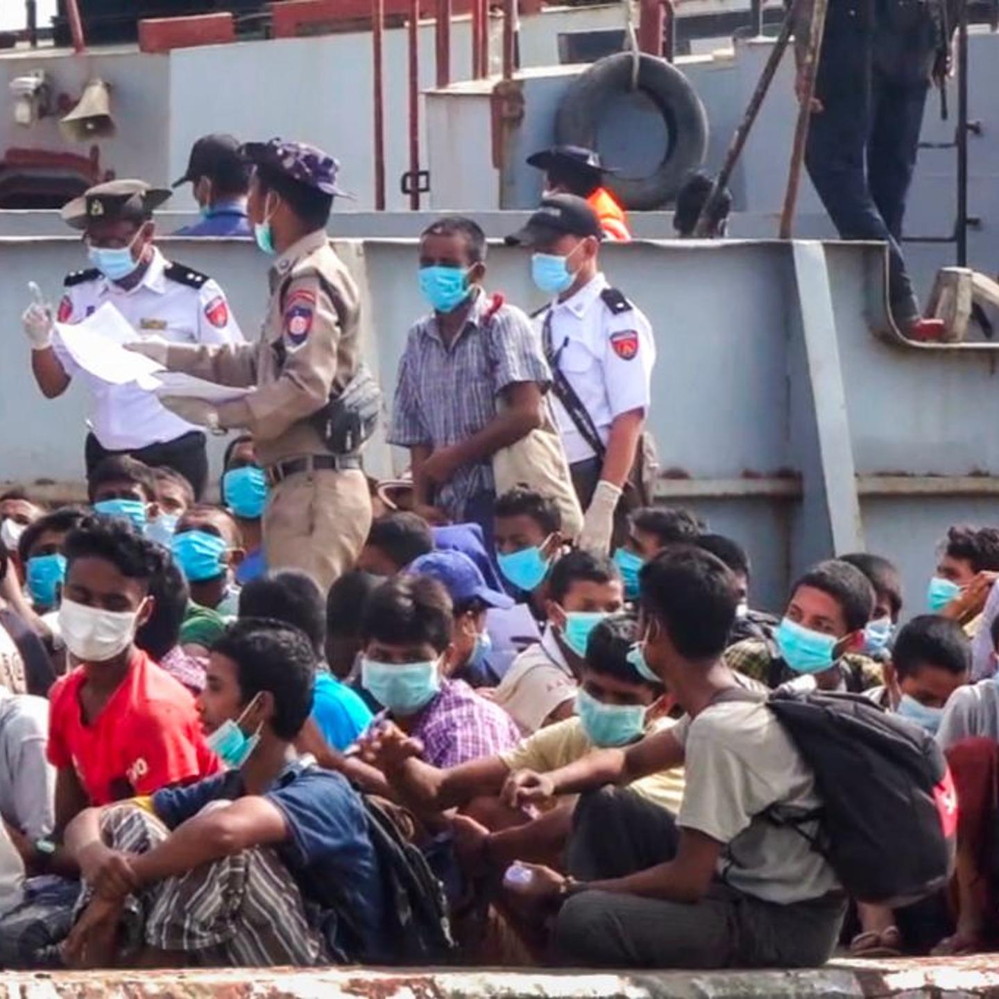 MYANMAR-HEALTH-VIRUS-PRISONERS-ROHINGYA