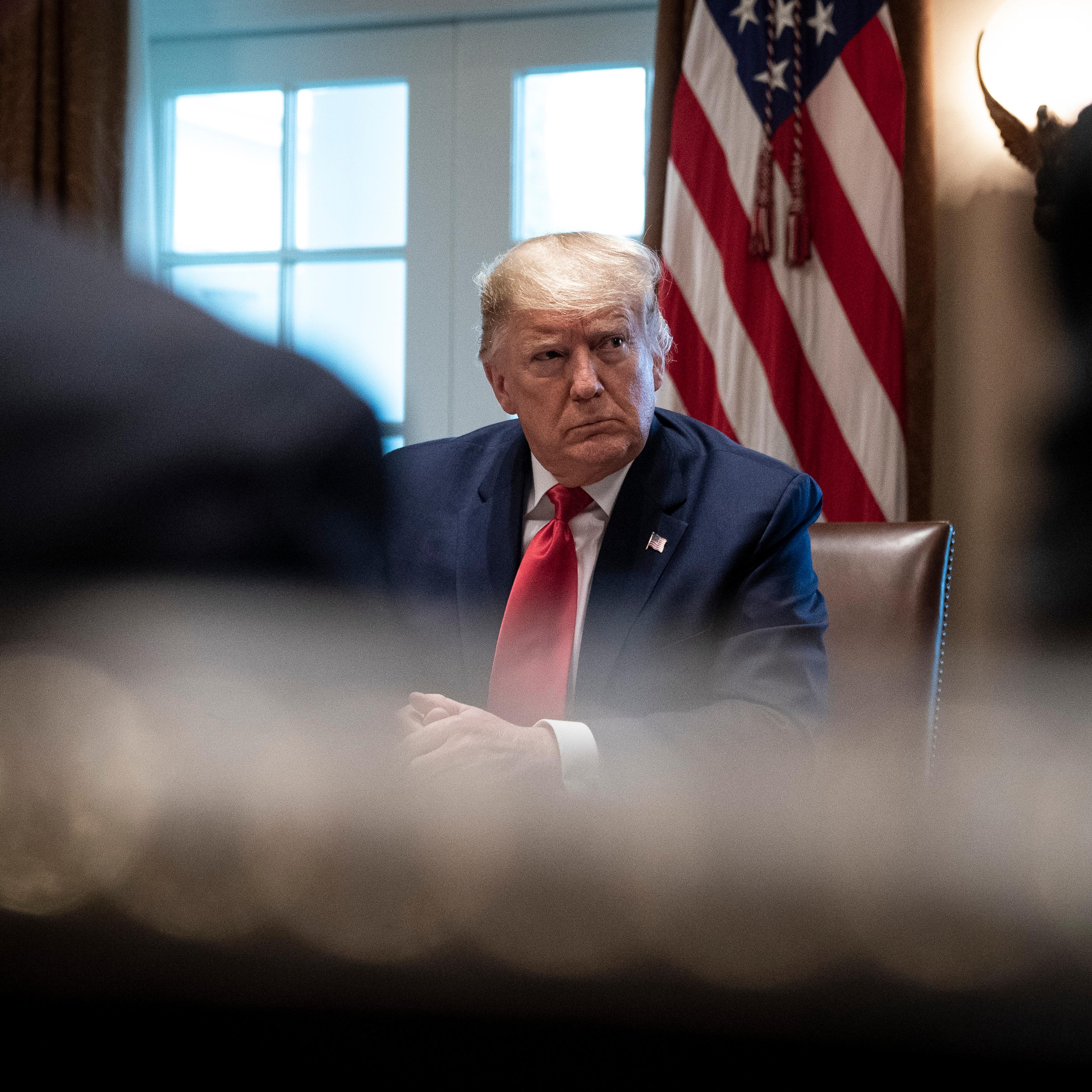 Trump, Coronavirus Task Force Members Meet With Pharmaceutical Executives
