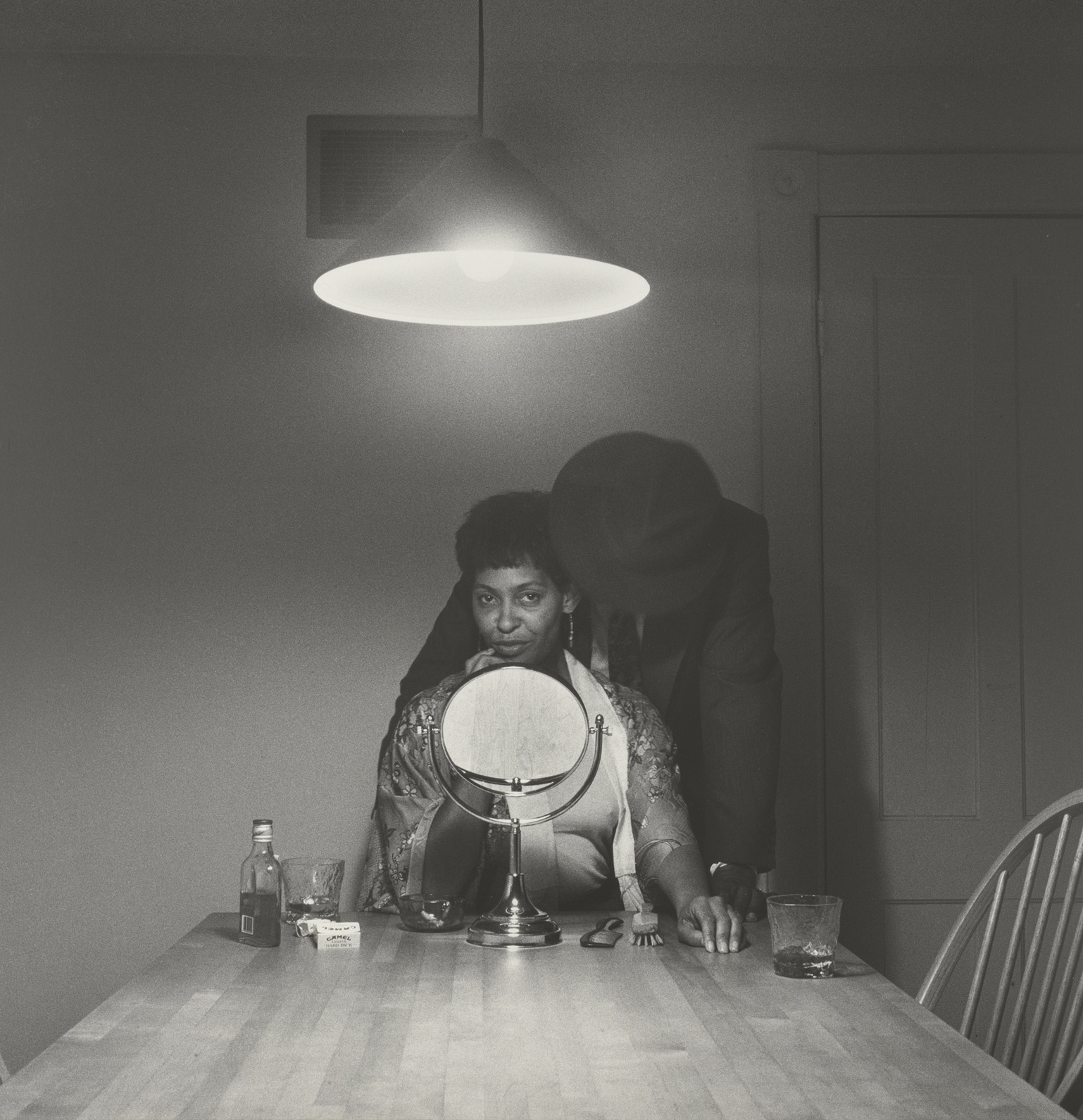 <em> Untitled (Man and mirror)<br />
</em>from <em>Kitchen Table Series</em>, 1990.