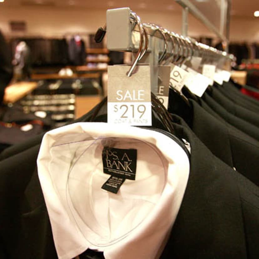 Men's Clothier Offers Recession Sale, Keep Suit For Free If Laid Off