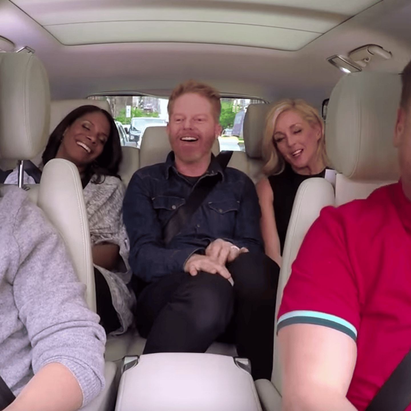 Lin Manuel Miranda and James Corden and others on Carpool Karaoke