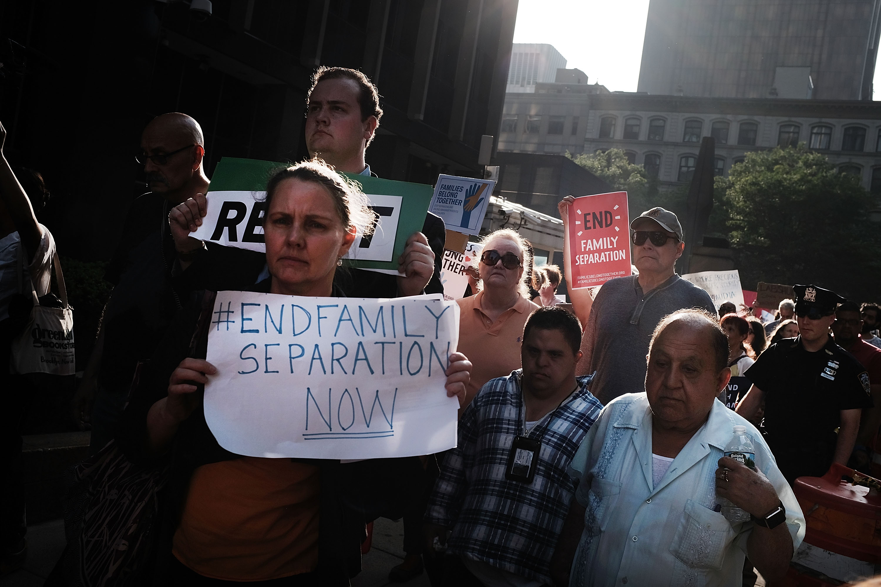 Protestors Across US Rally Against Separation Of Immigrant Children From Fa