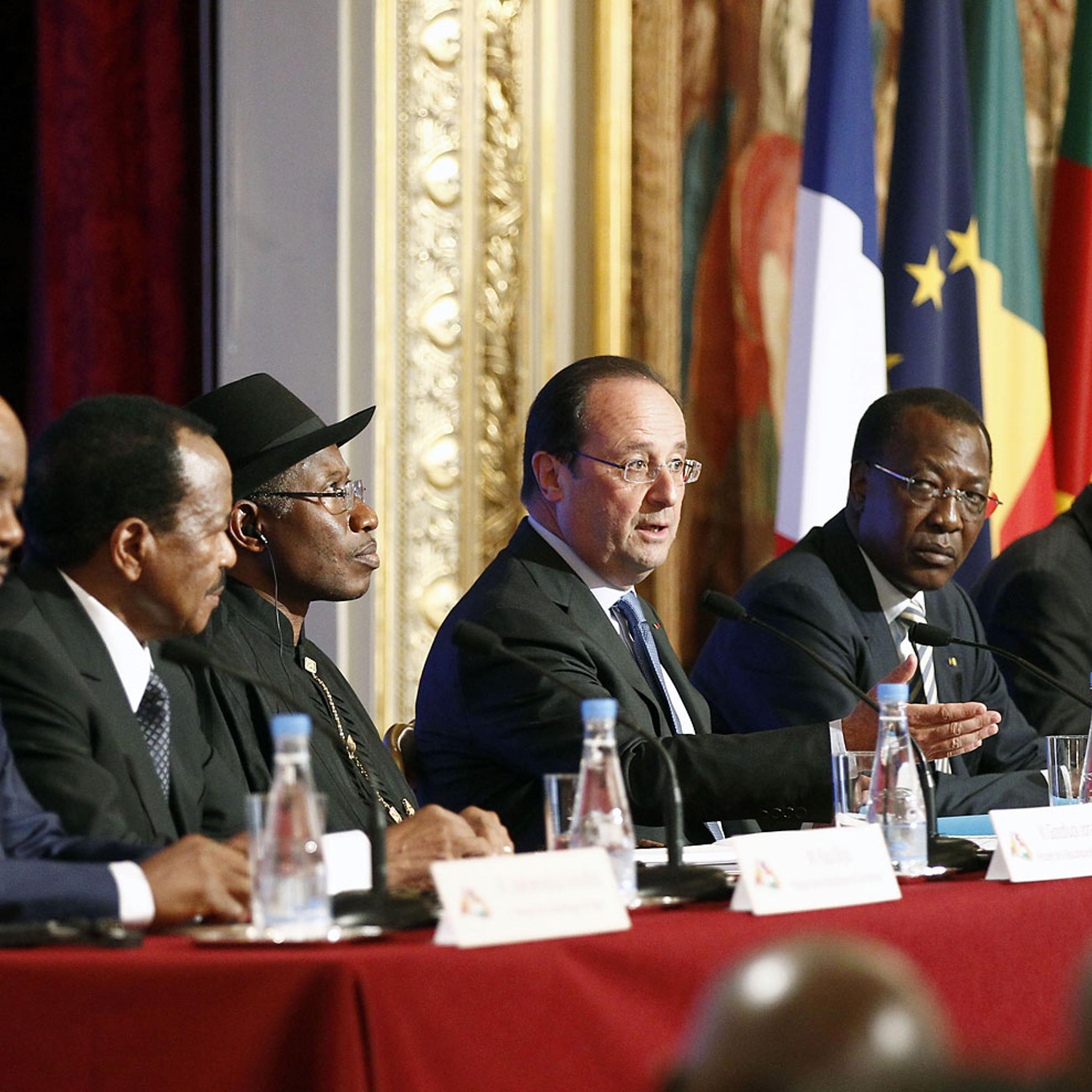 Paris Summit for safety in Nigeria AT The Elysee Palace