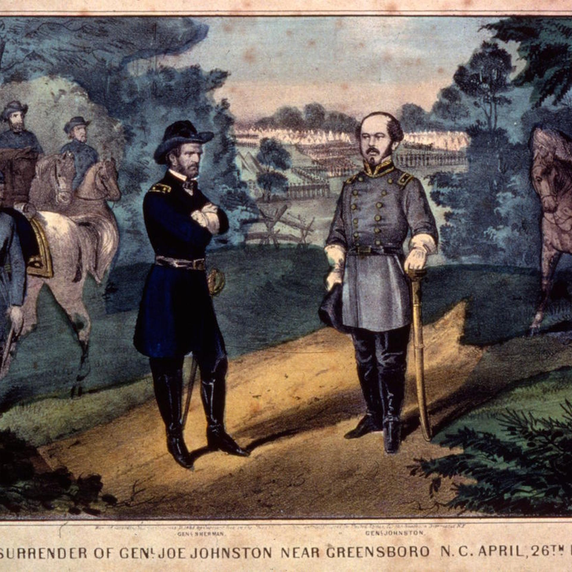 Johnston Surrenders