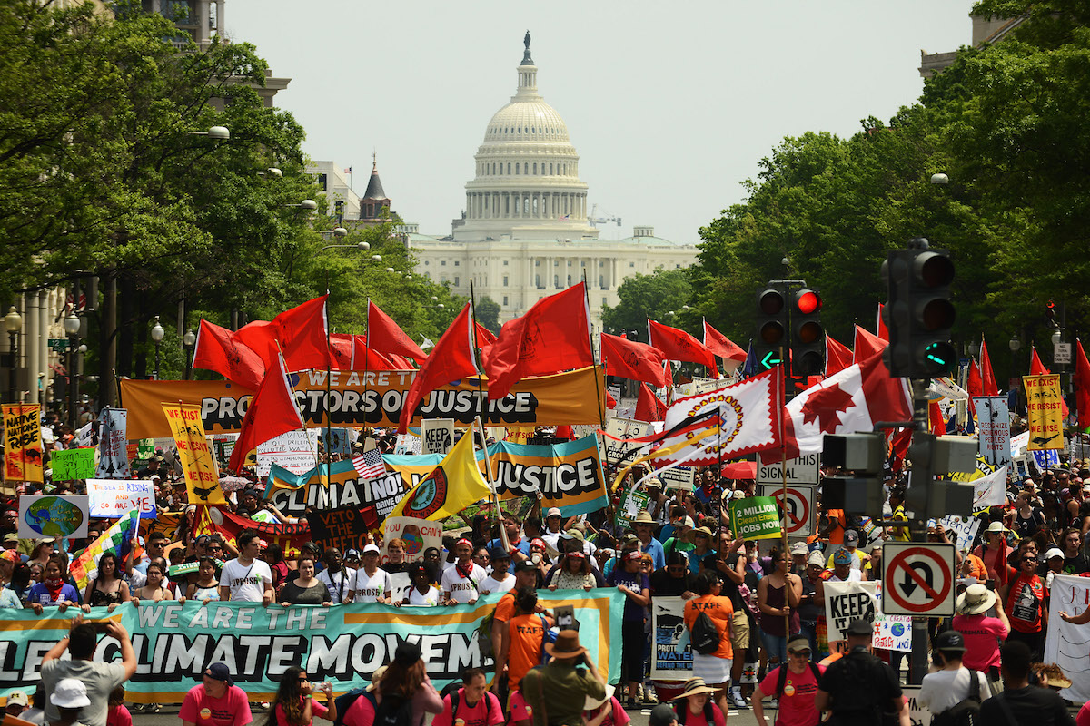 Climate Marches Take Place Across Country