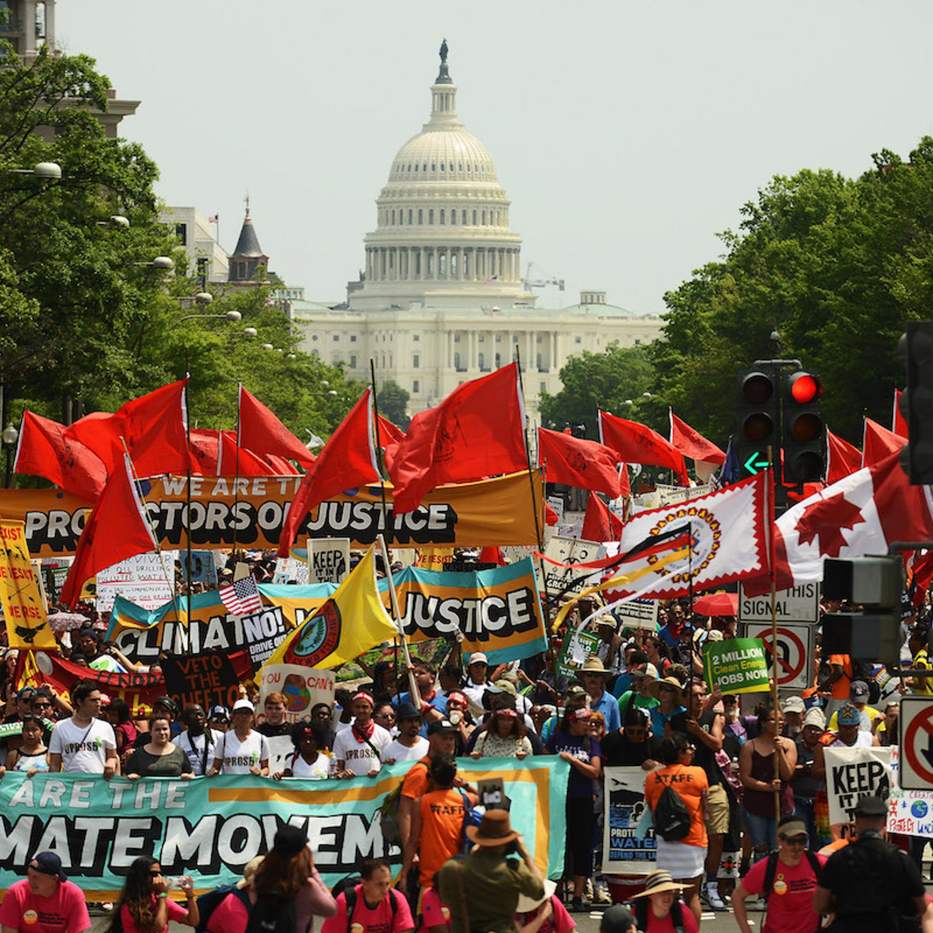 Climate Marches Take Place Across Country