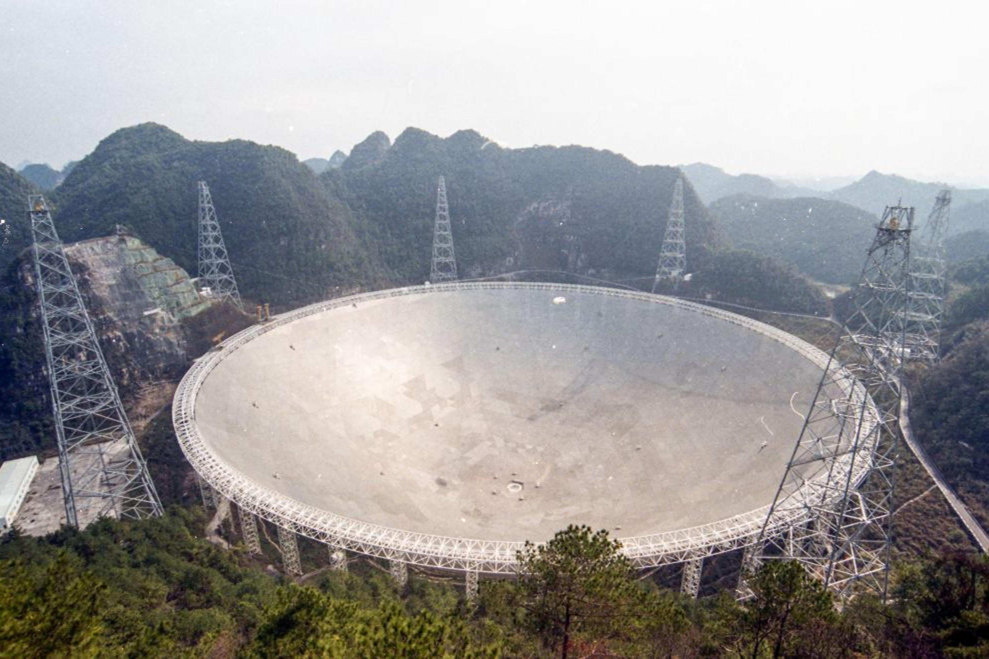 China To Open Its Five-hundred-meter Aperture Spherical Radio Telescope