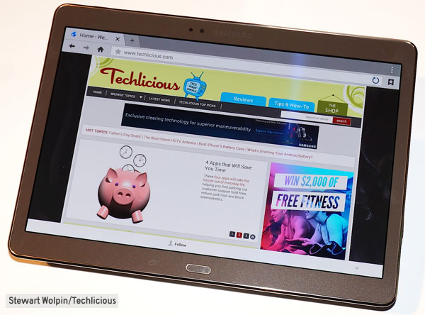 Hands On: Samsung Galaxy Tab S Tablet