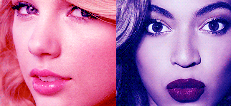 Taylor Swift and Beyoncé