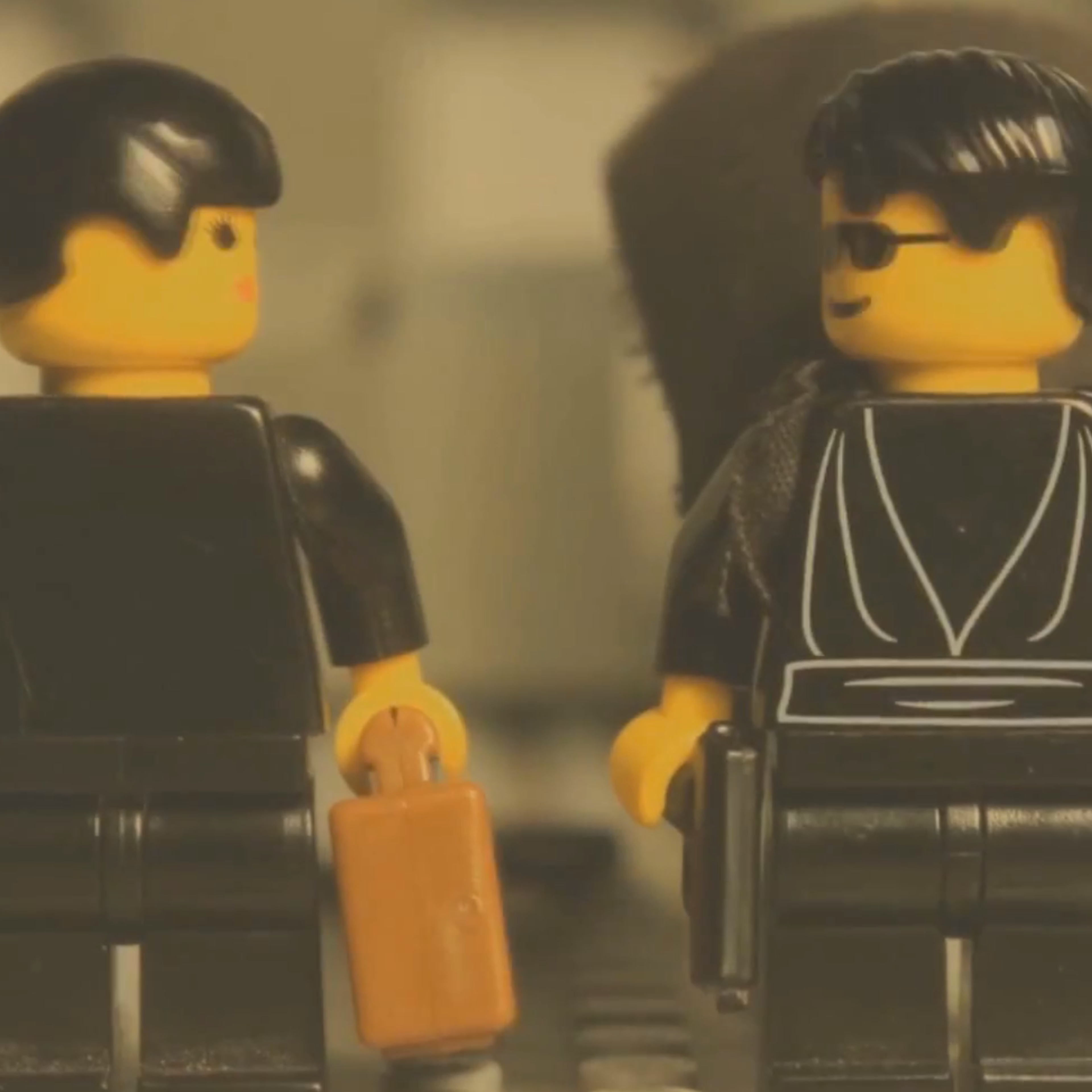 Lego Matrix Lobby Scene