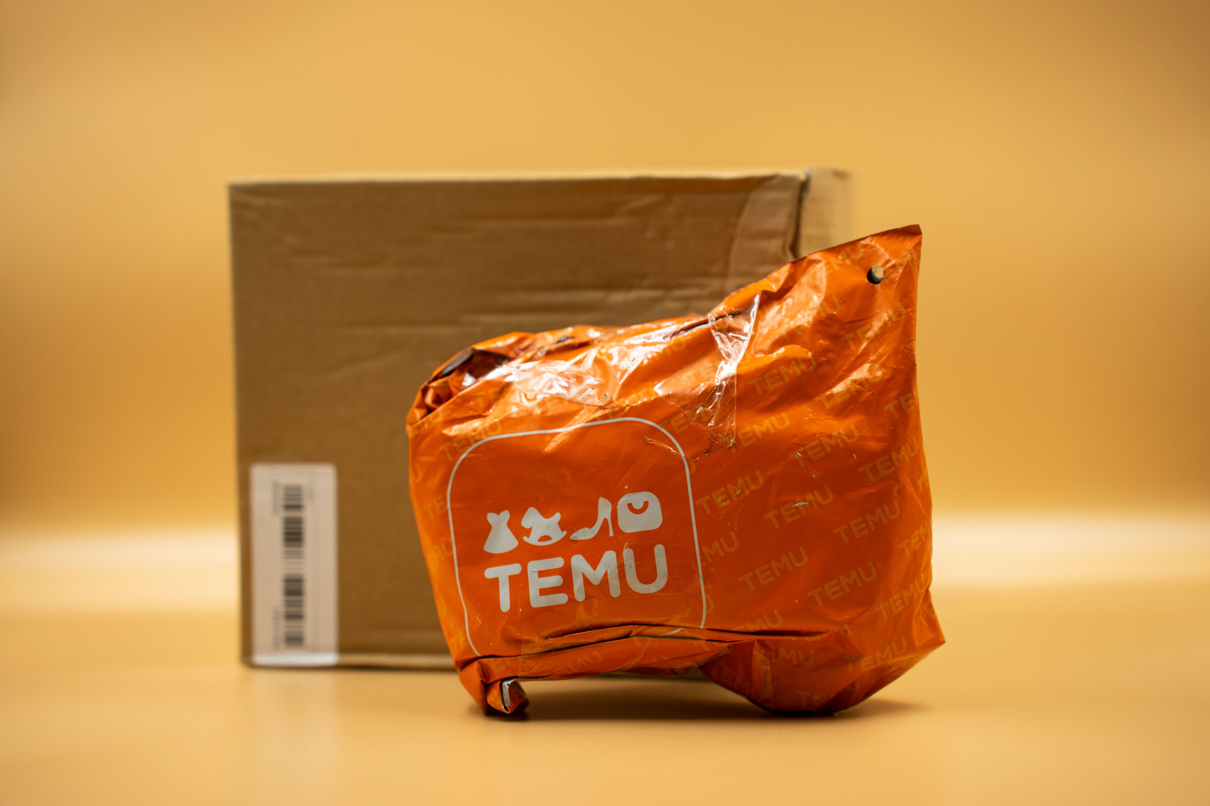 Packages from Temu