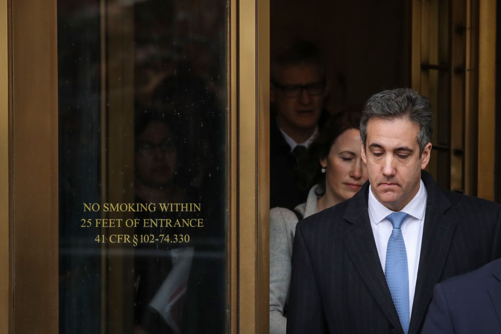 Former Trump Lawyer Michael Cohen Attends His Sentencing Hearing