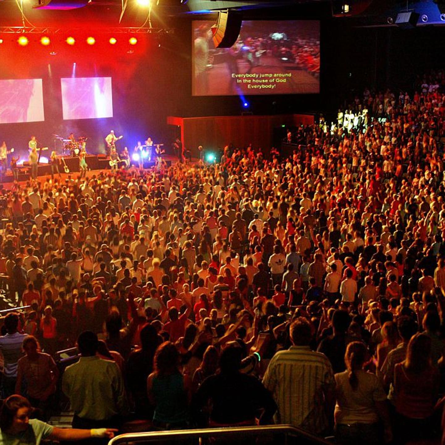 The Panetshakers meeting at Hillsong Church, 7 January 2005. SMH Picture by DAL