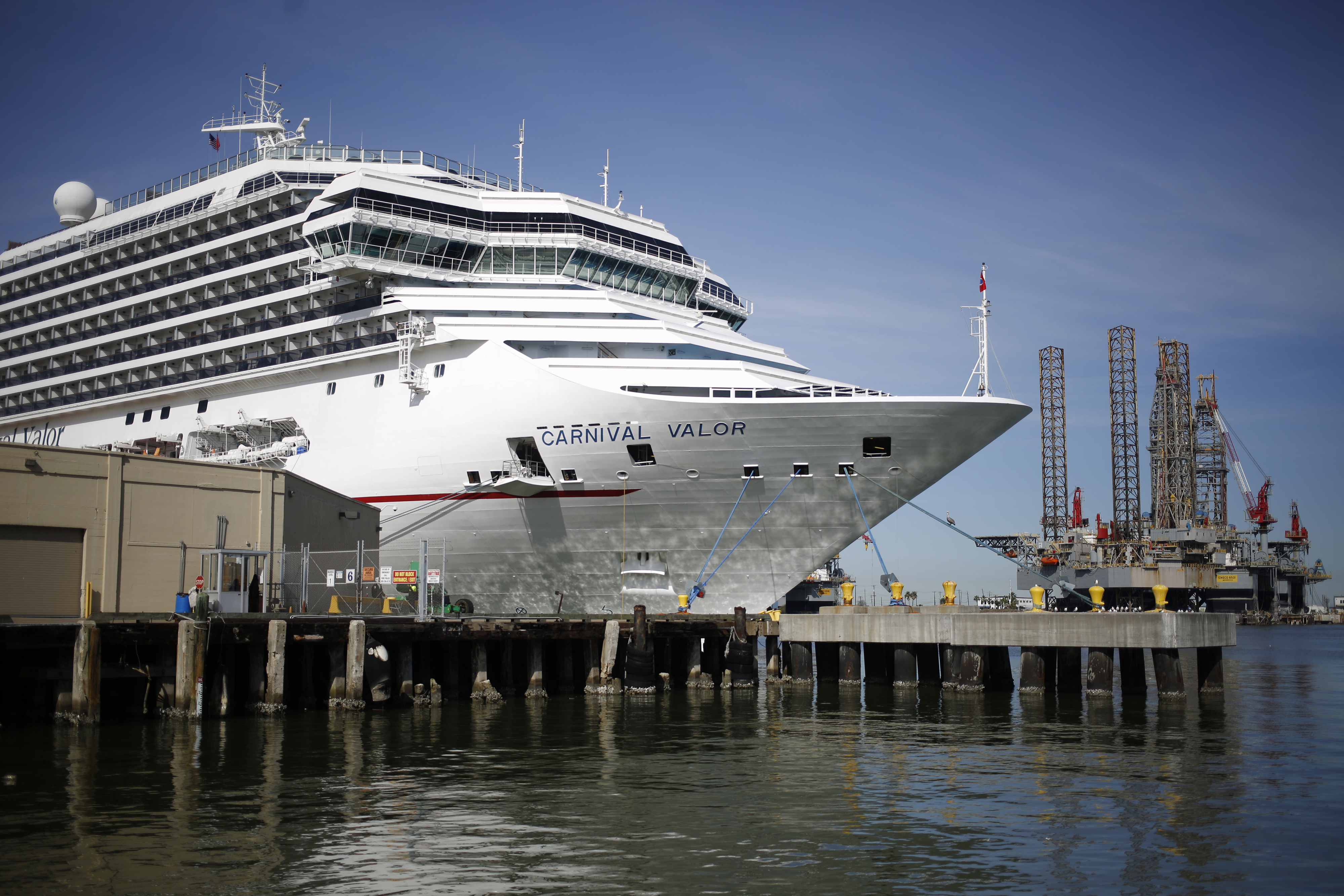 Operations At The Port Of Galveston Ahead Of Trade Balance Figures