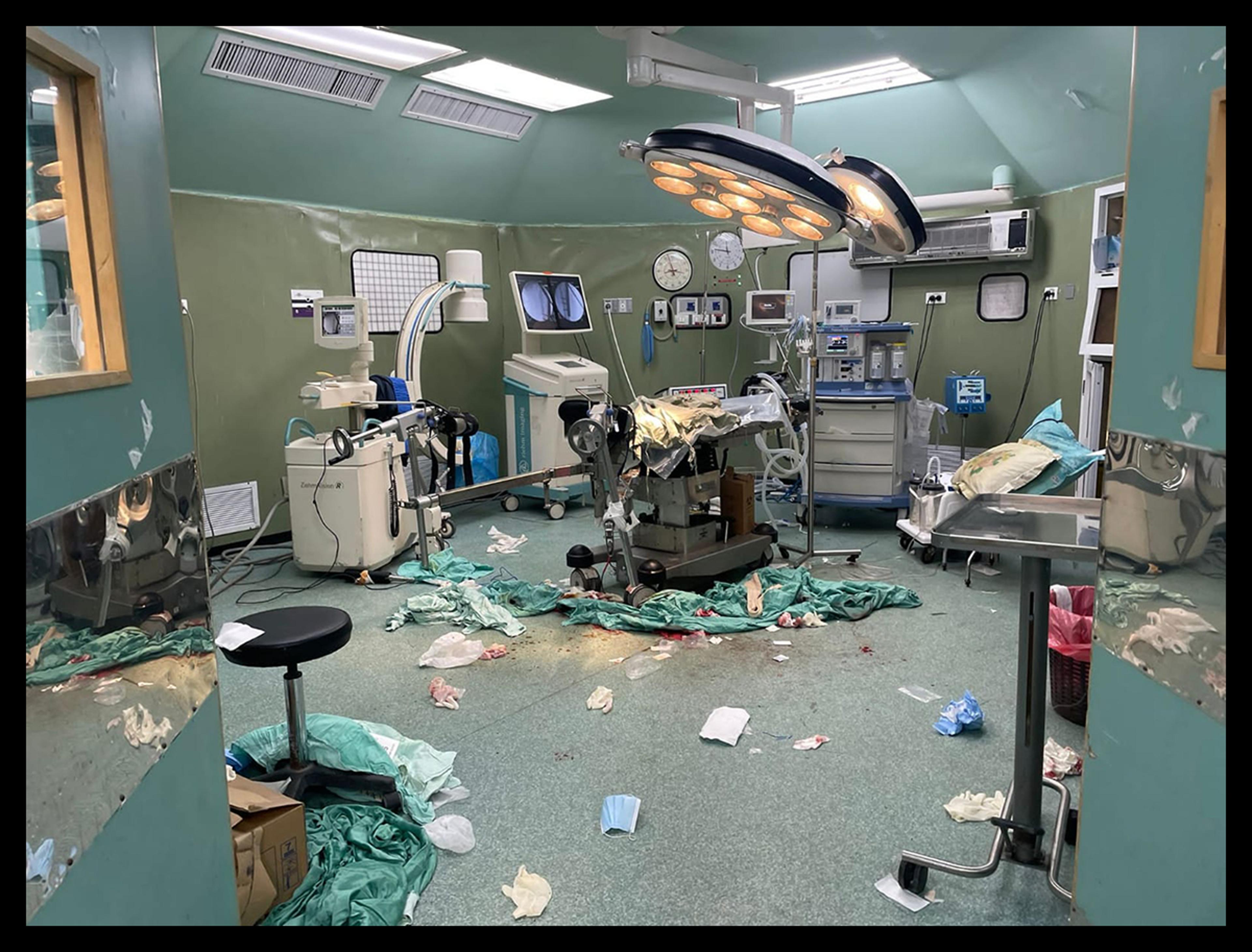 Shifa Hospital is Gaza’s largest hospital.