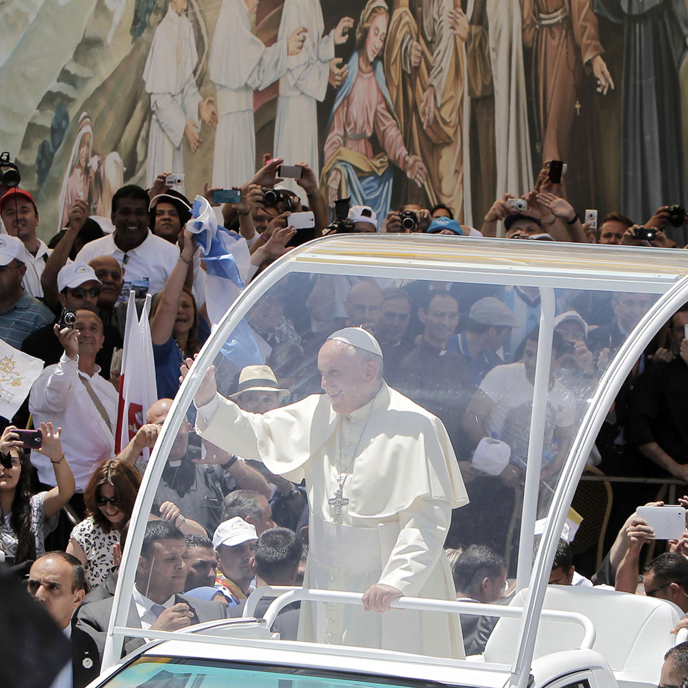 PALESTINIAN-ISRAEL-VATICAN-RELIGION-POPE
