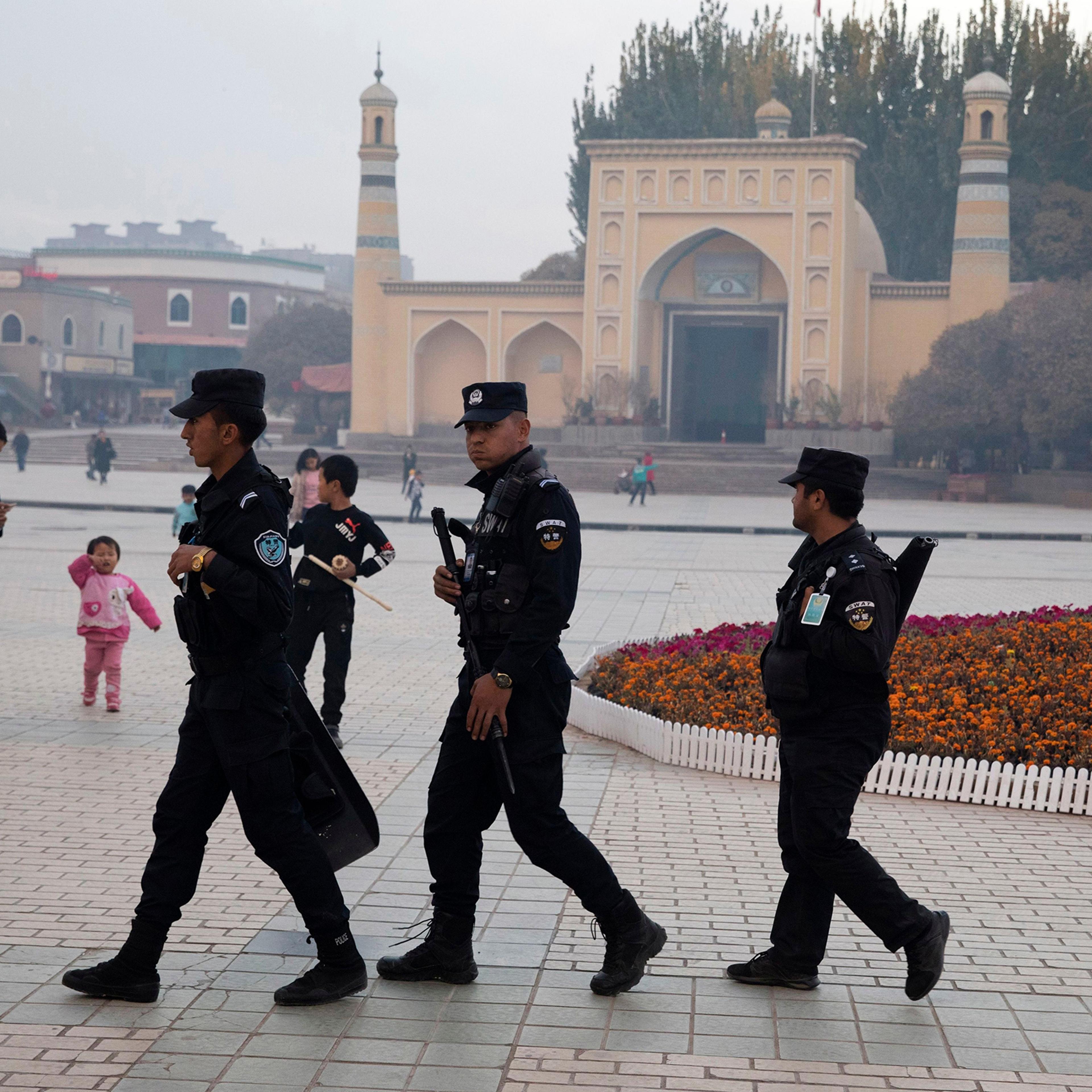 China Detaining Security in Xinjiang