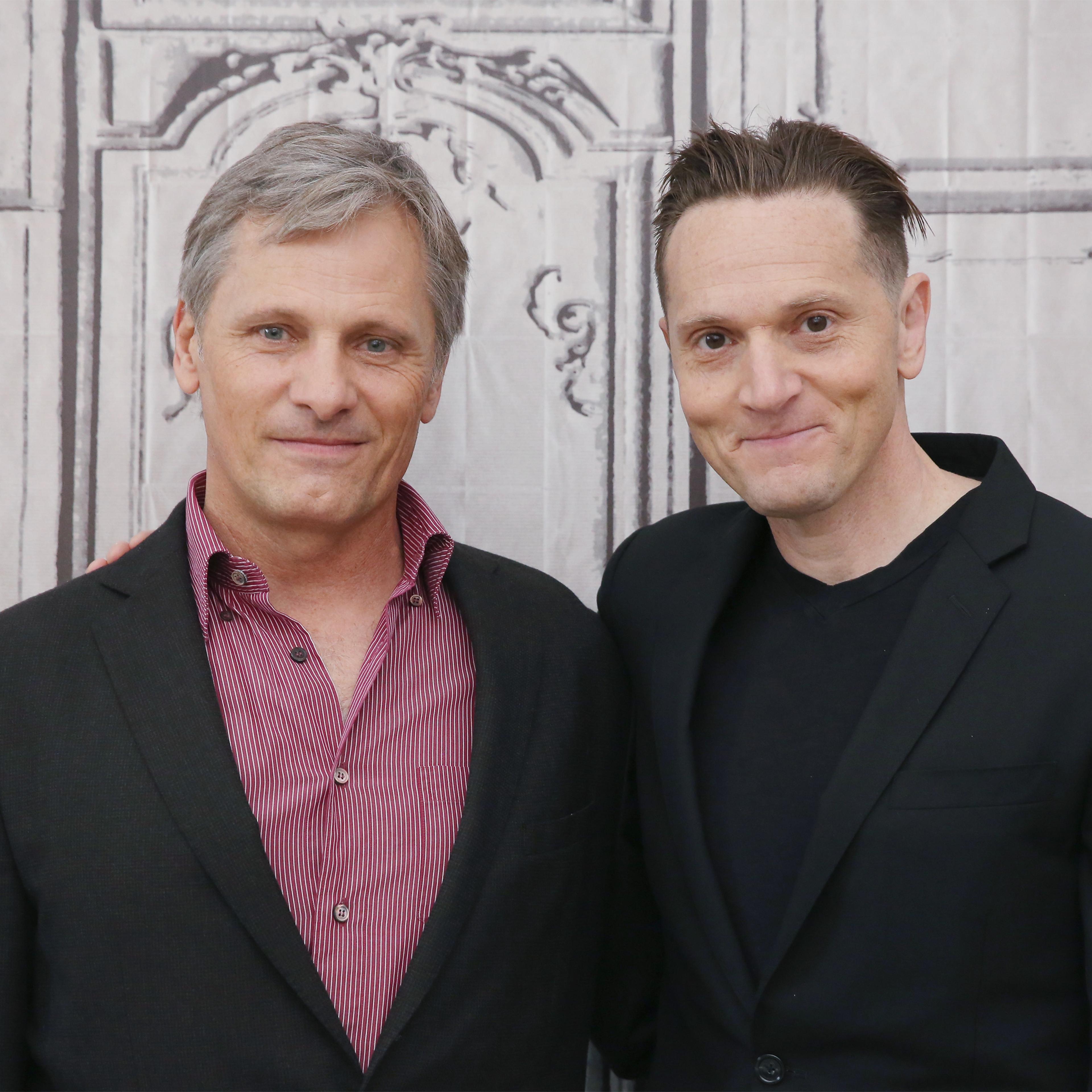 Viggo Mortensen and Matt Ross visit AOL Build Speaker Series on July 11, 2016 in New York City.