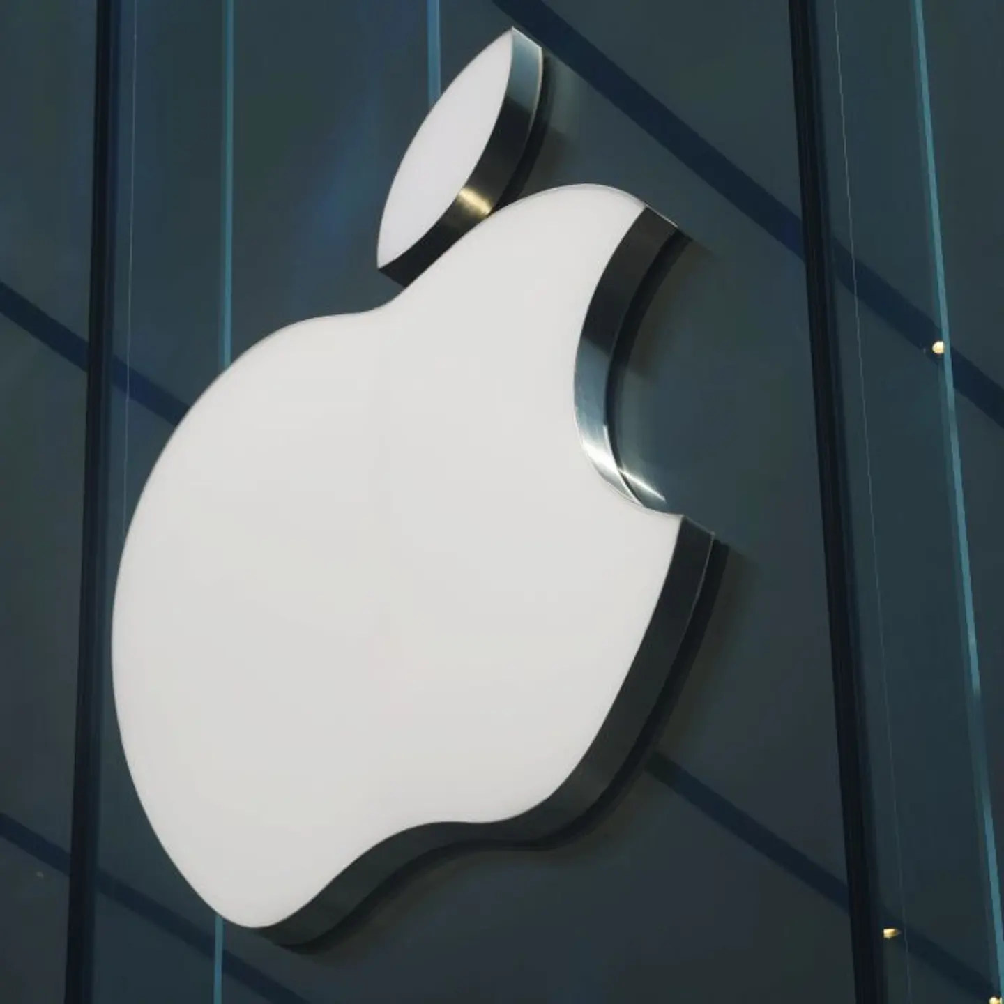 The logo of Apple Inc is being shown in Hangzhou, China, on August 6, 2024.