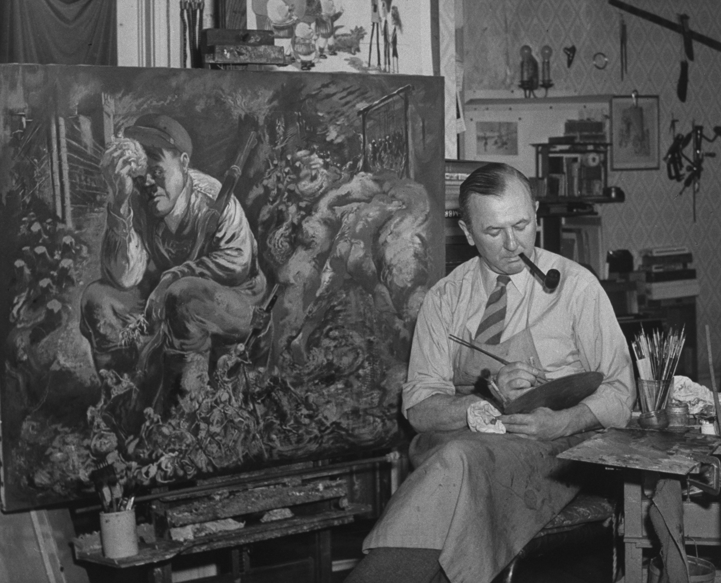 George Grosz; Adolf Hitler