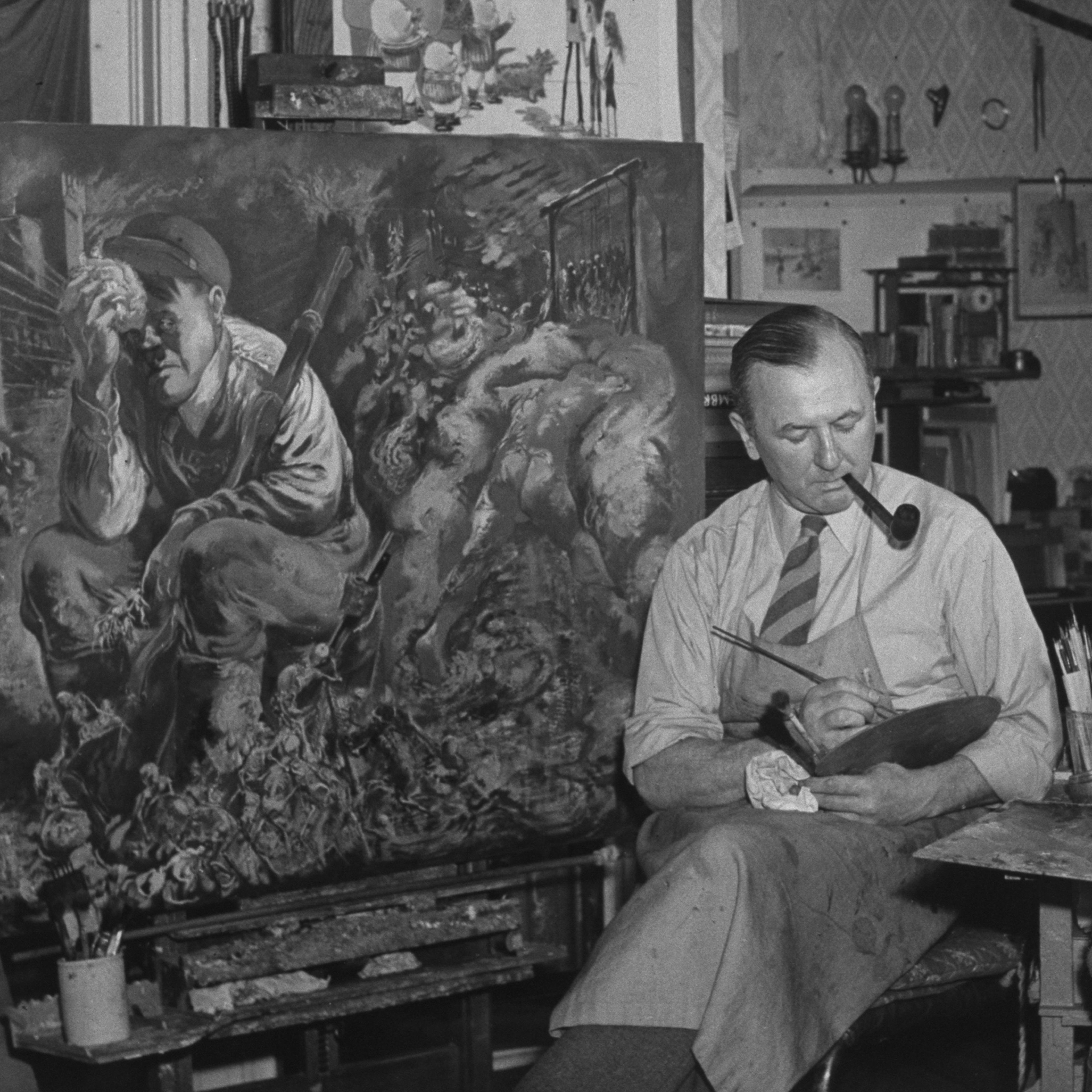 George Grosz; Adolf Hitler
