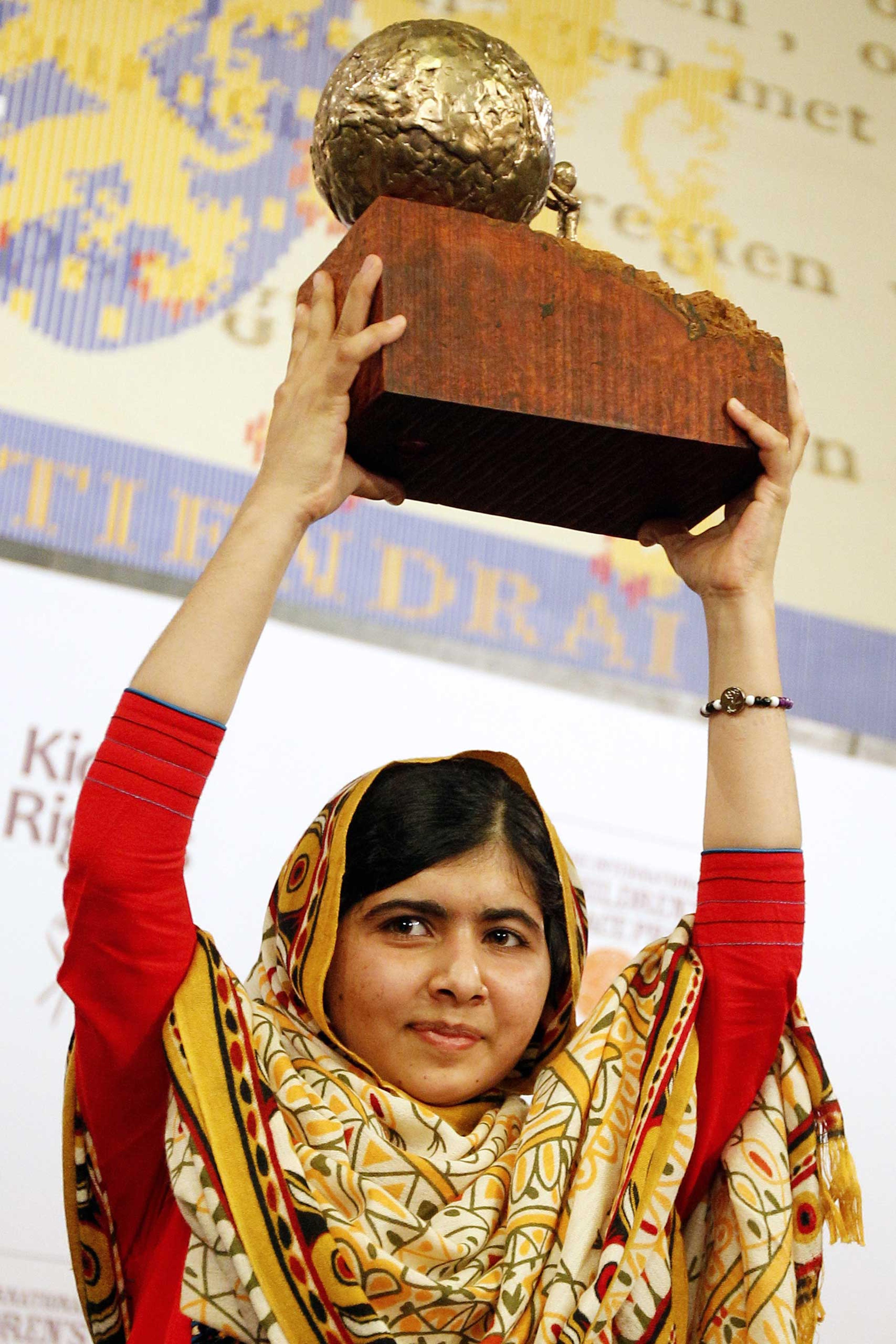NETHERLANDS-PAKISTAN-UNREST-PEACE-PRIZE-MALALA