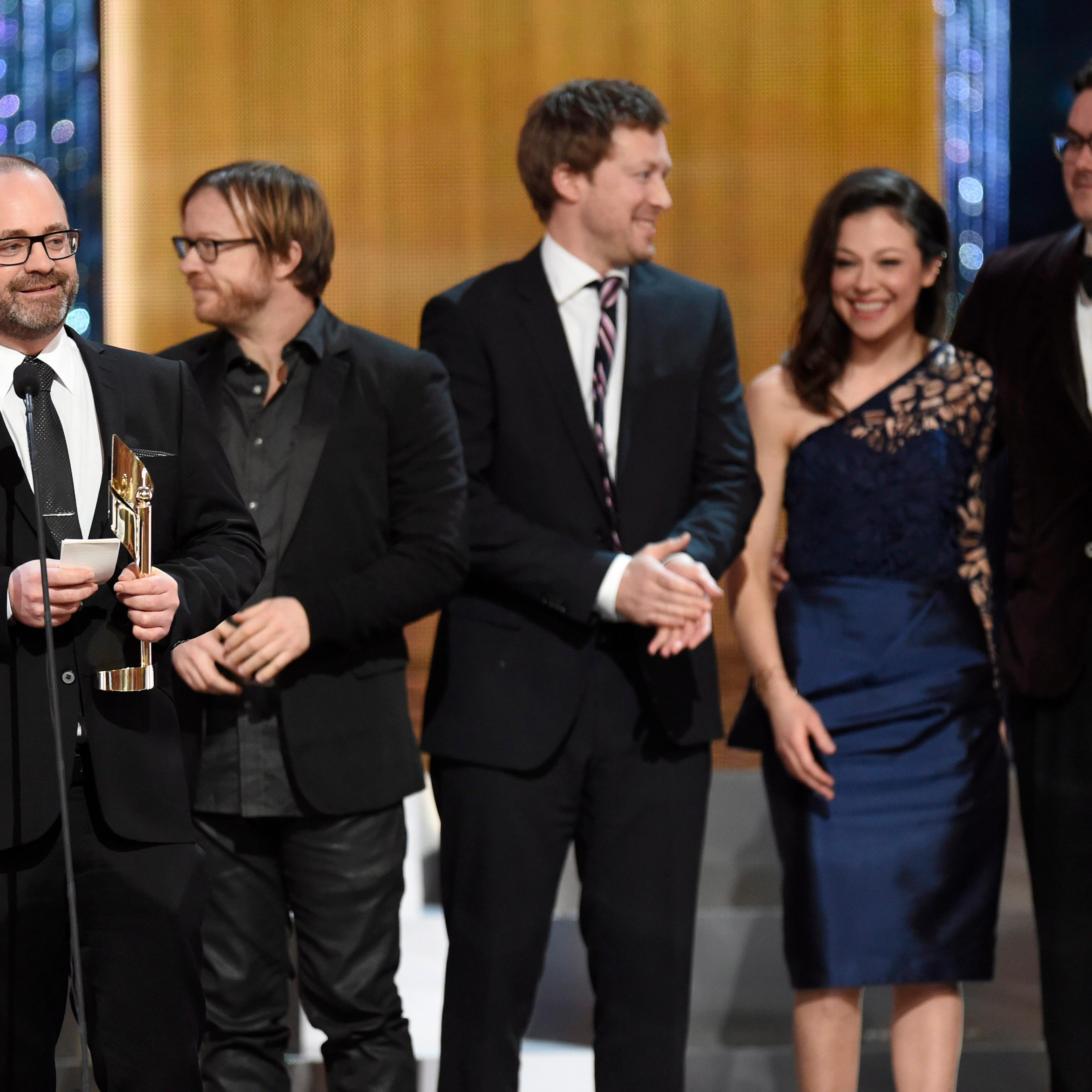 The best drama series for "Orphan Black" is awarded at the Canadian Screen Awards in Toronto