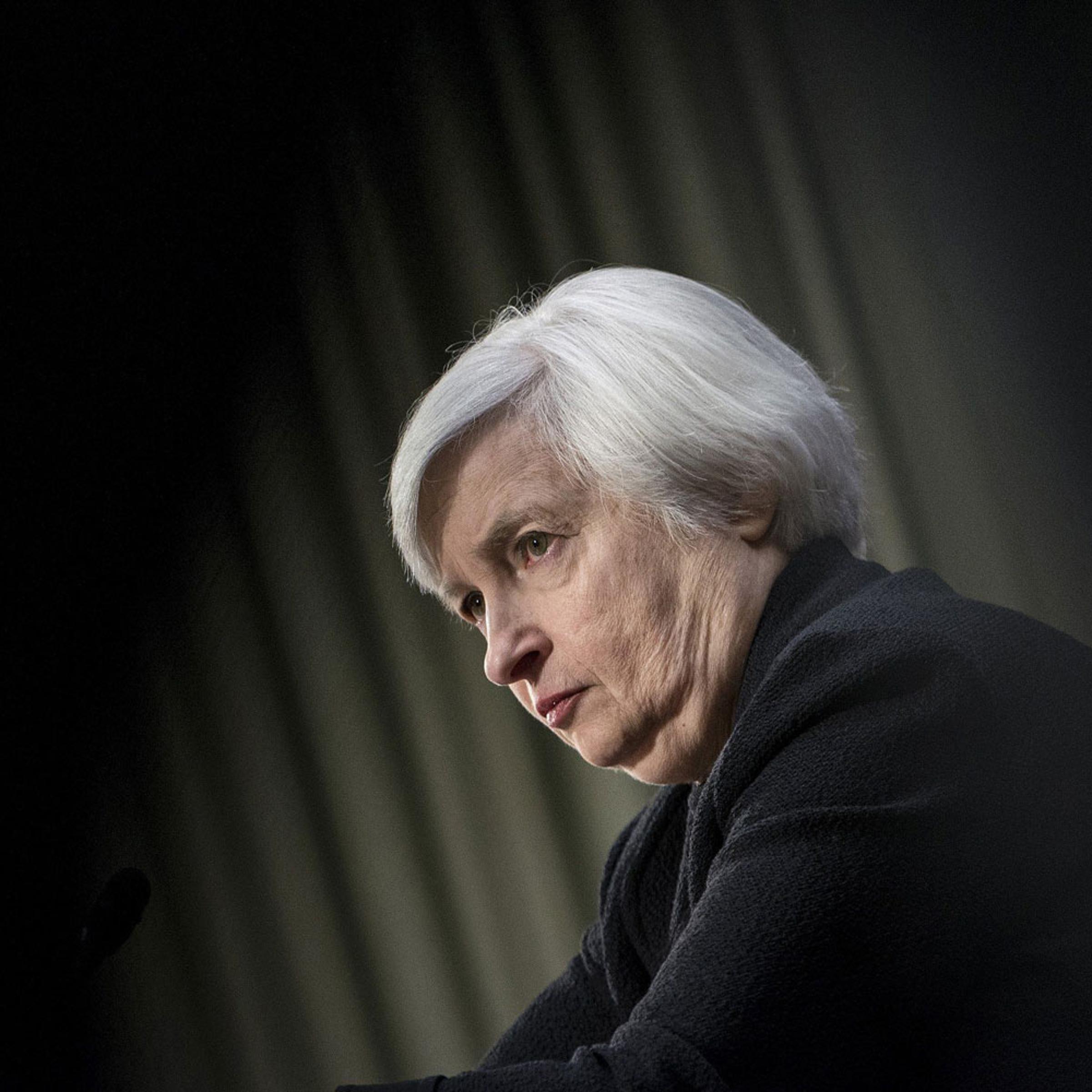 Dr. Janet Yellen during her confirmation hearing of the Senate Banking, Housing and Urban Affairs Committee on Capitol Hill November 14, 2013 in Washington.