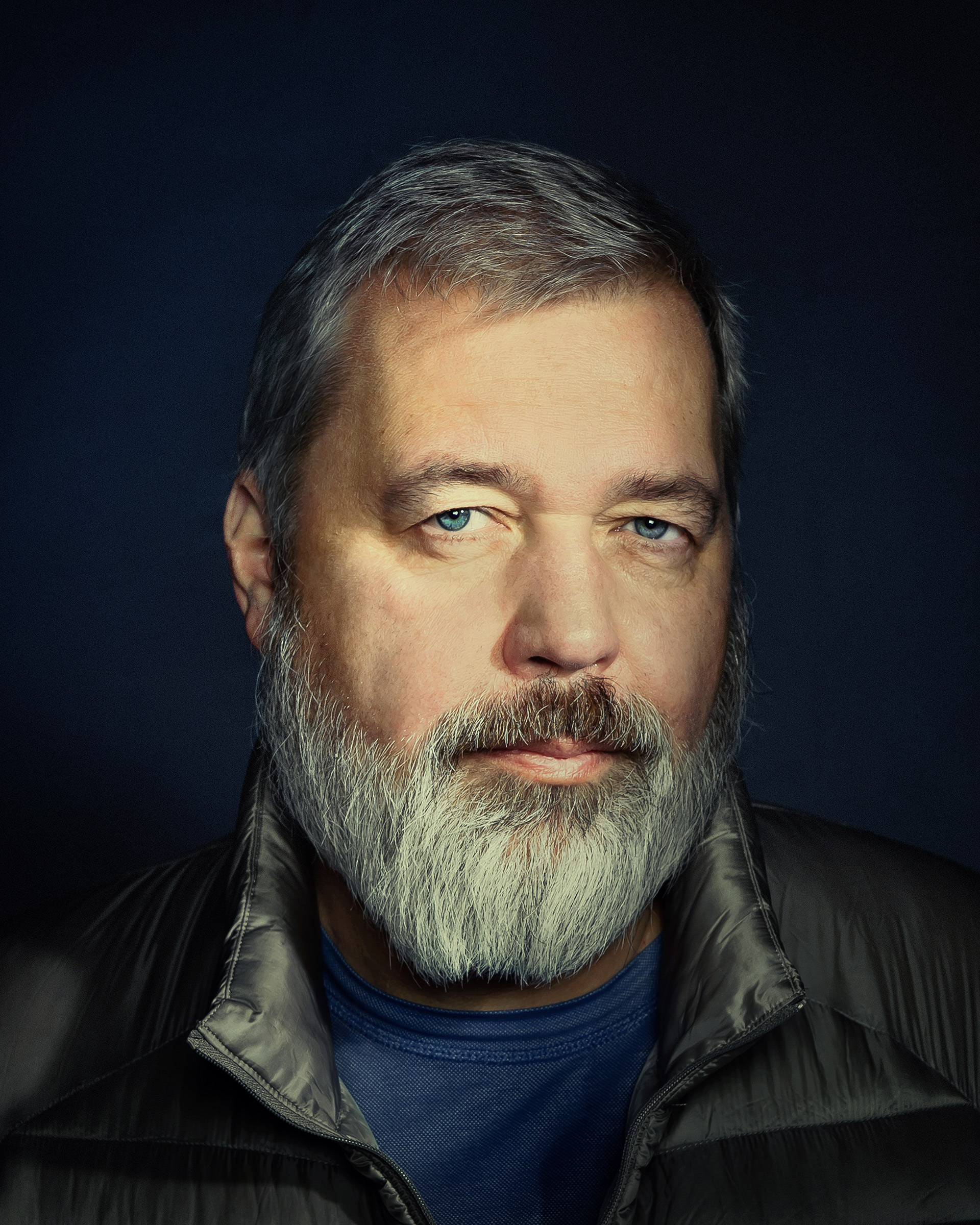 Novaya Gazeta newspaper editor-in-chief Dmitry Muratov and winner of the Nobel Peace Prize in 2021.