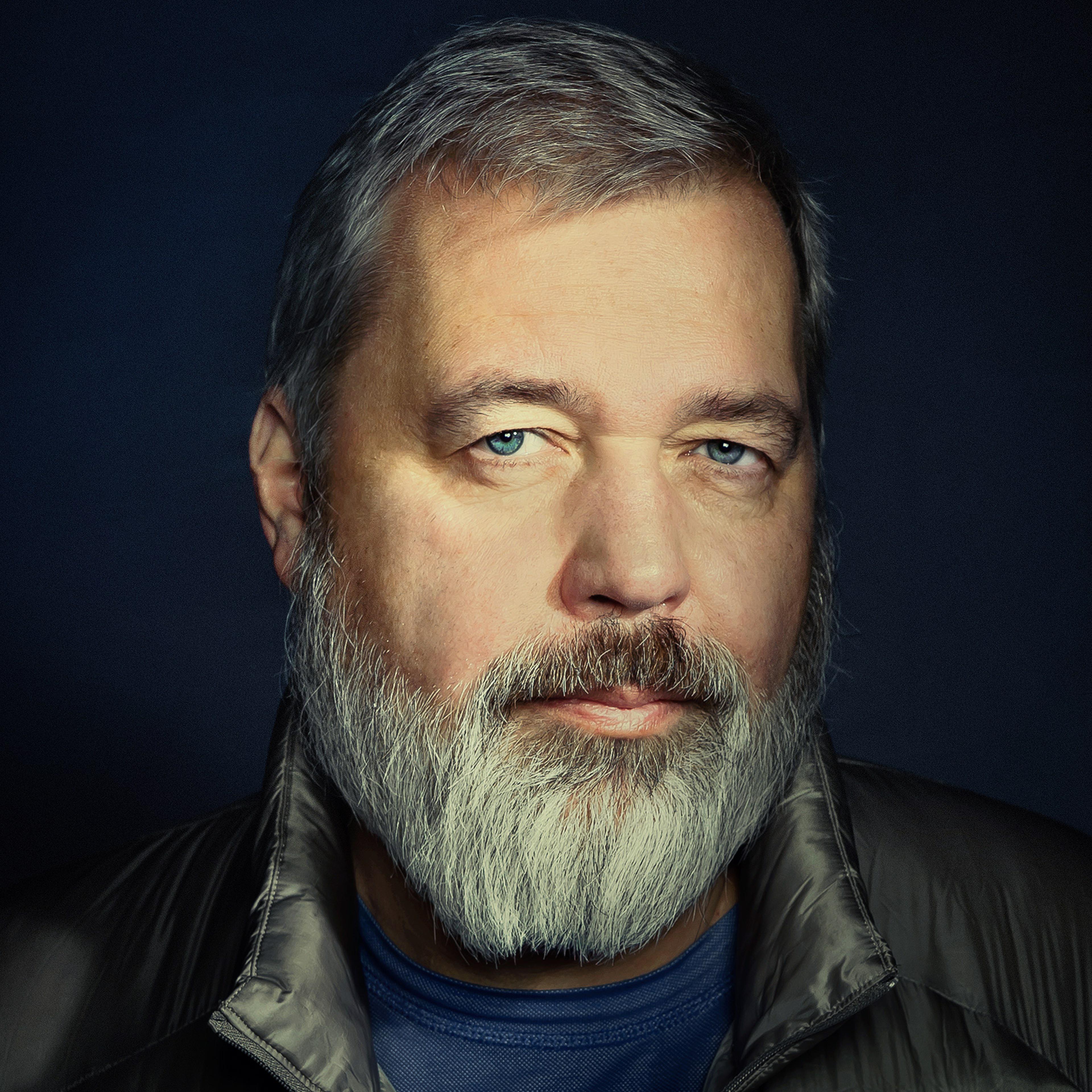 Novaya Gazeta newspaper editor-in-chief Dmitry Muratov and winner of the Nobel Peace Prize in 2021.