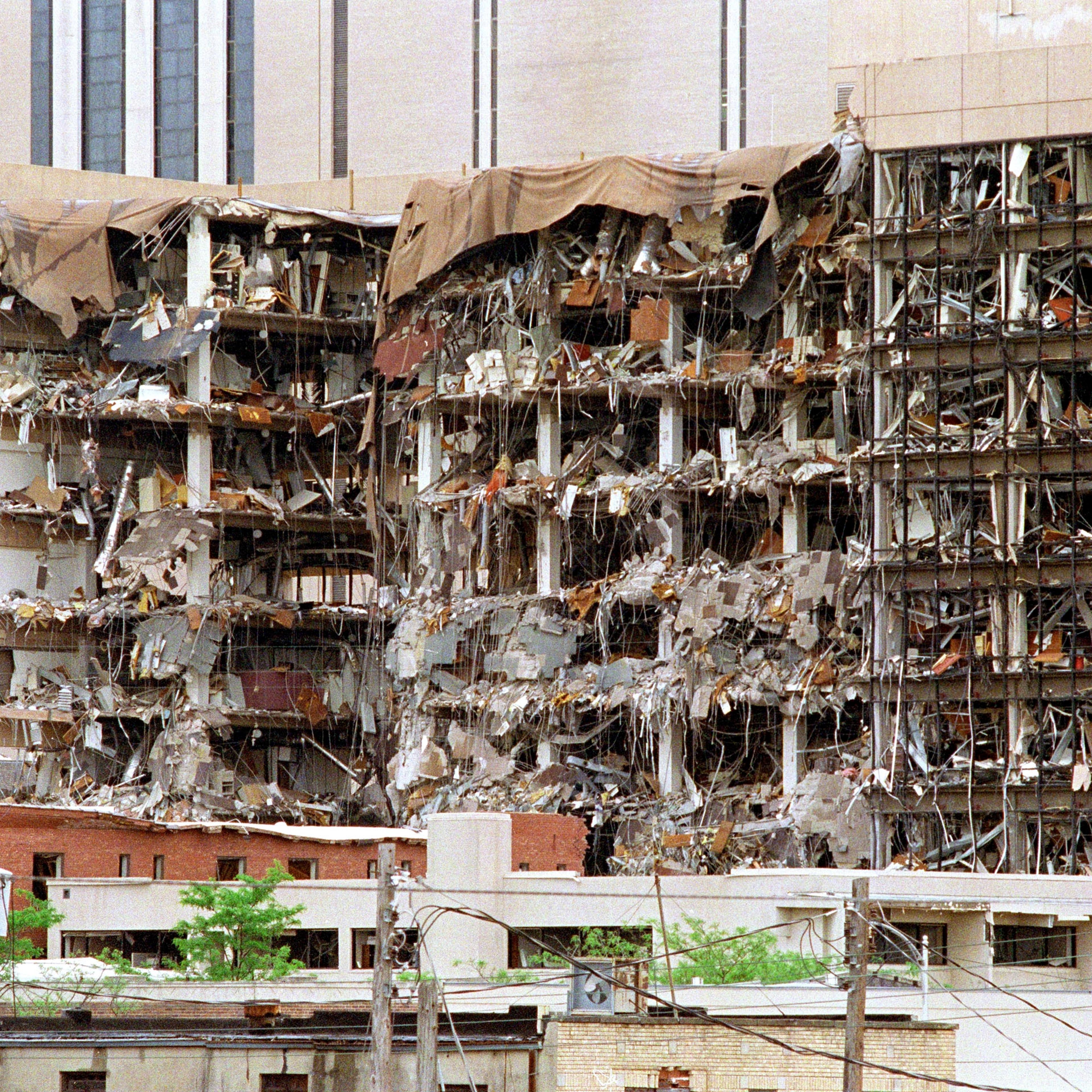 The north side of the Albert P. Murrah F