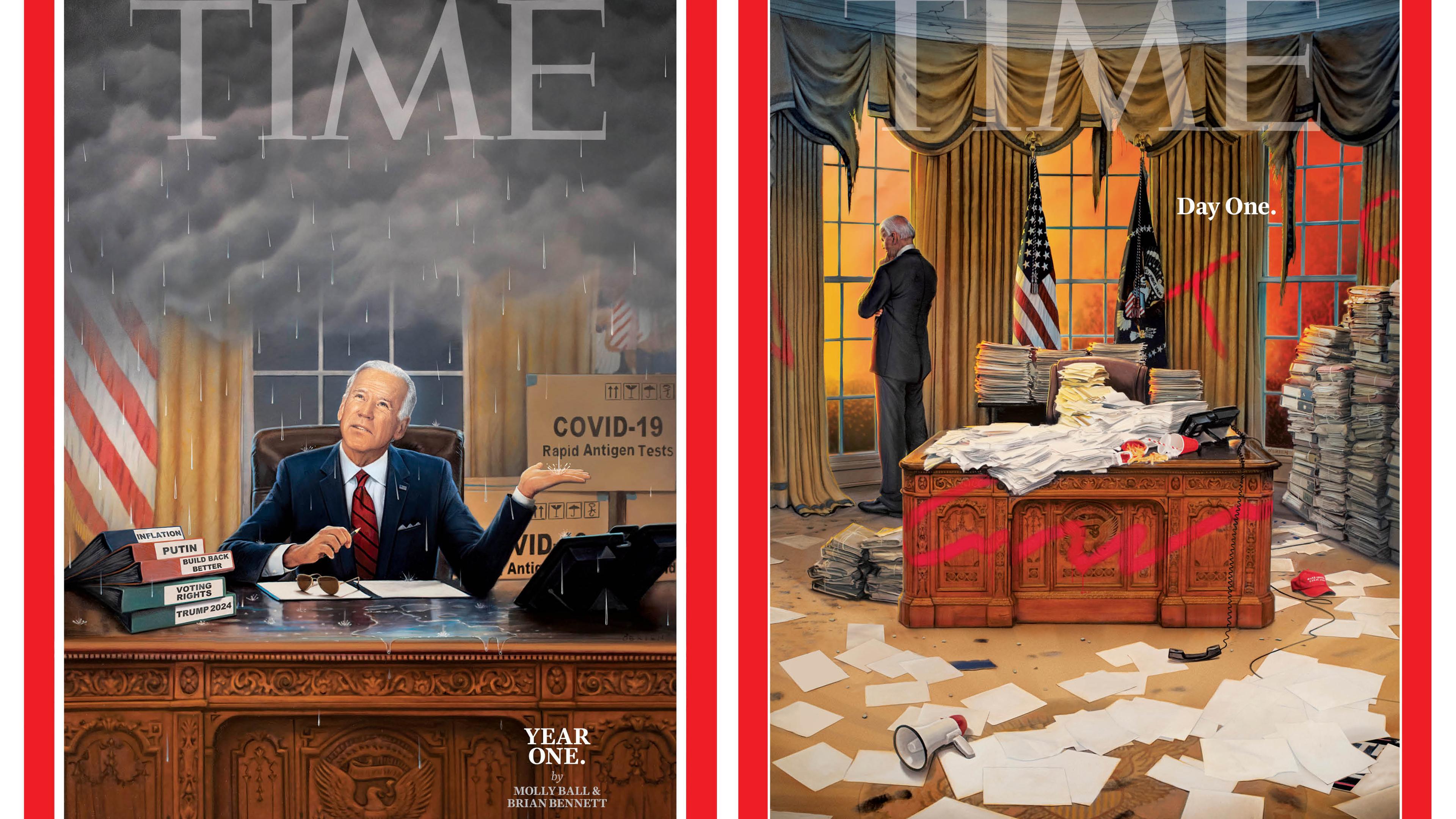 Customized Menu Cover The Story Behind TIME's Joe Biden Cover by Tim O'Brien