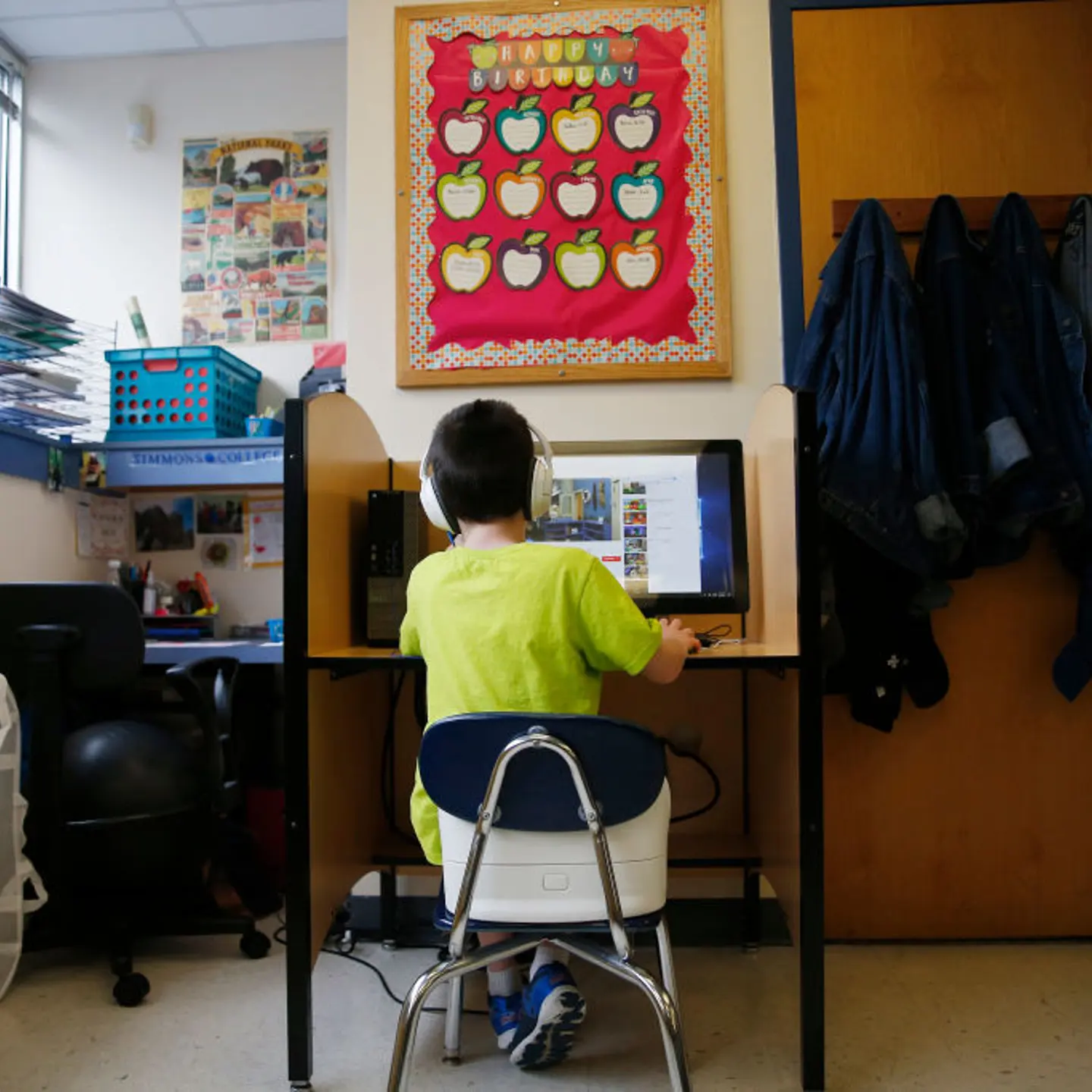 Former Mass. Gov. Michael Dukakis Visits New England Center For Children