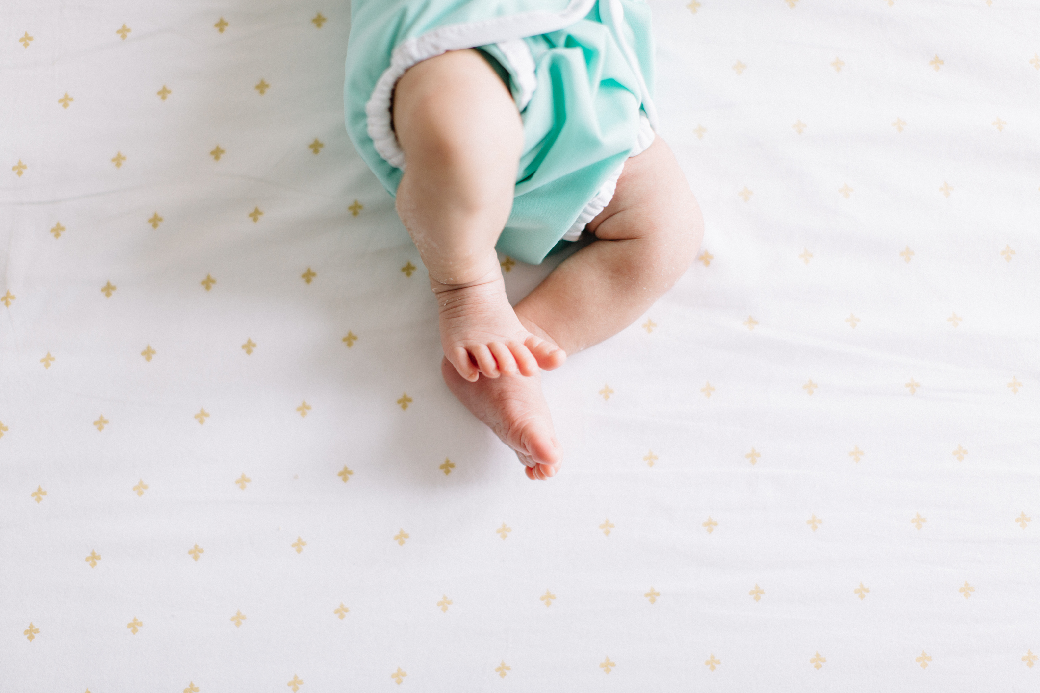 Newborn Baby Legs