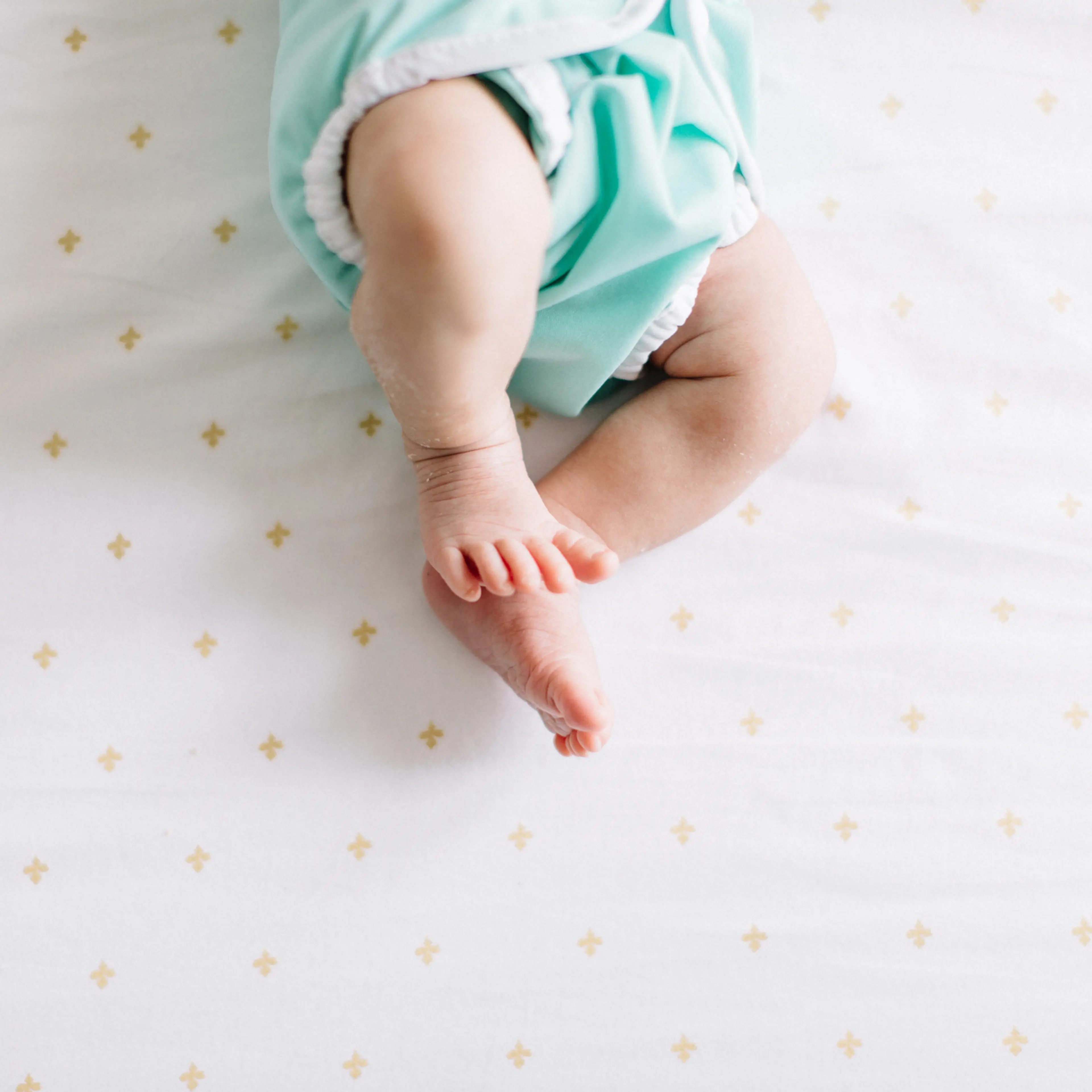 Newborn Baby Legs