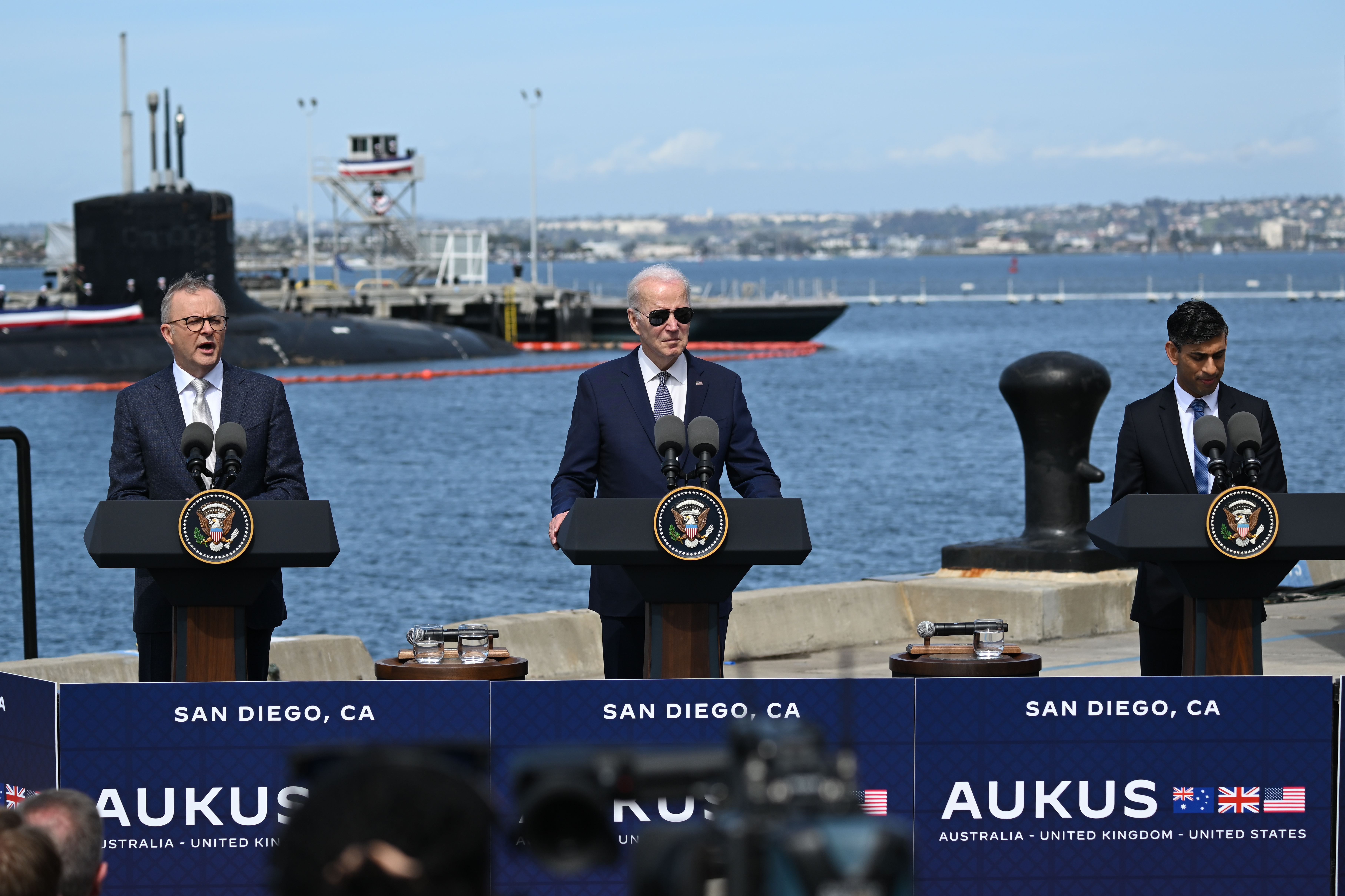 U.S President Joe Biden meets PMs of UK and Australia in California