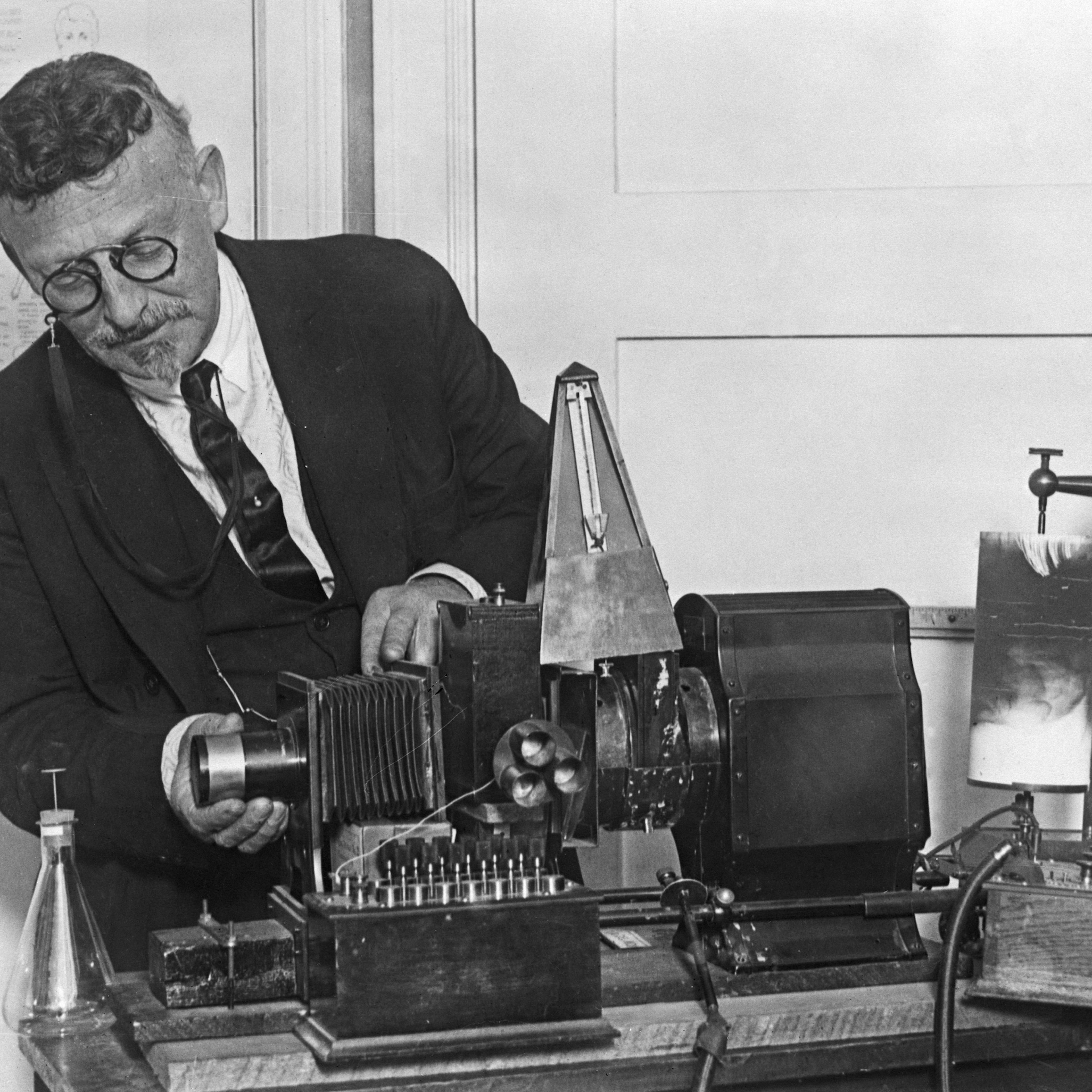 Dr.Albert Abrams,Founder;Baby Blood Test