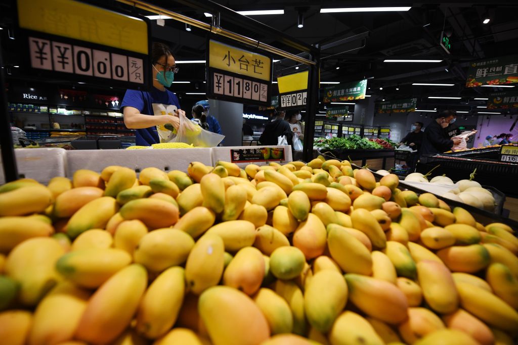 China mangoes